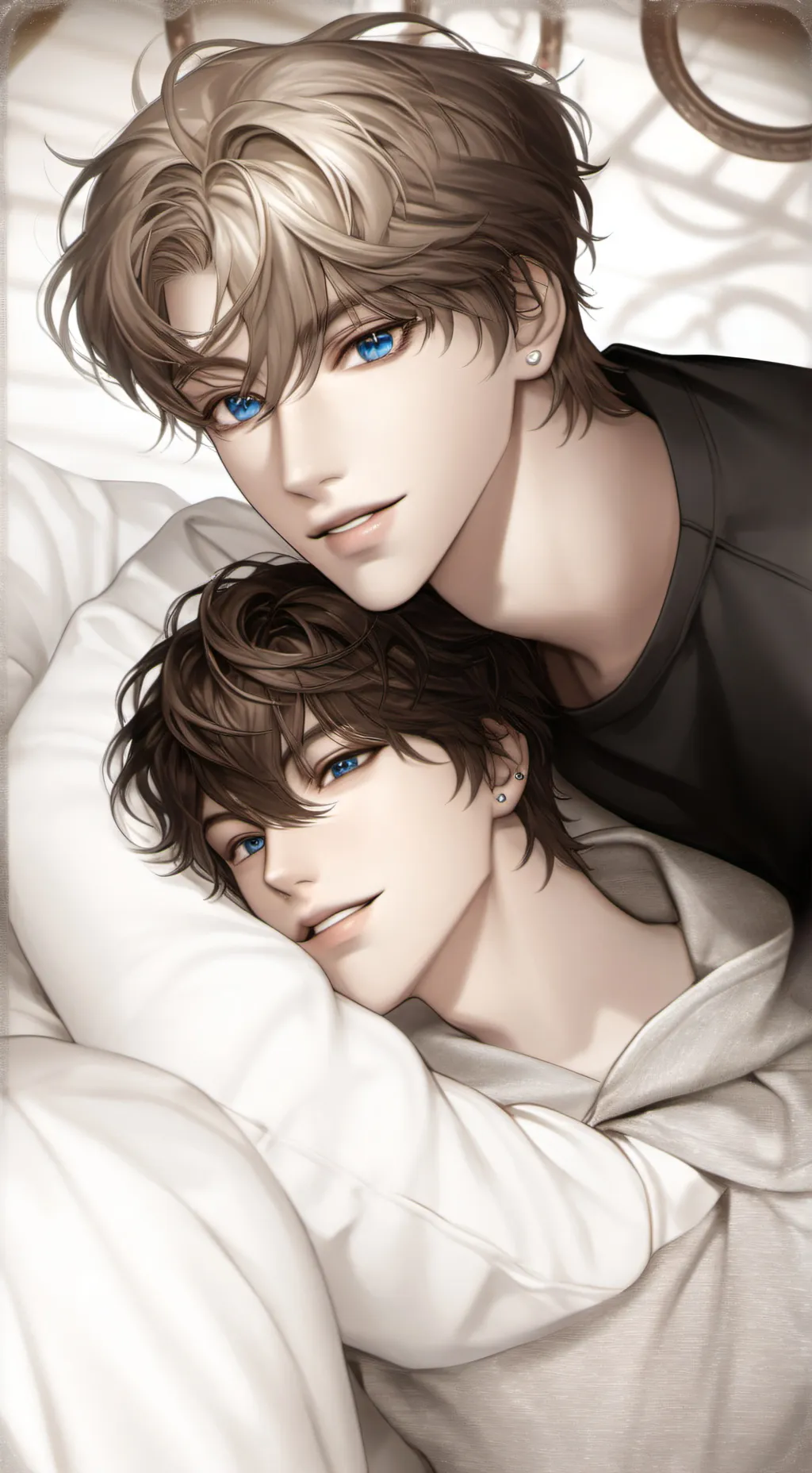 ai character: 《Max & Evan》 background