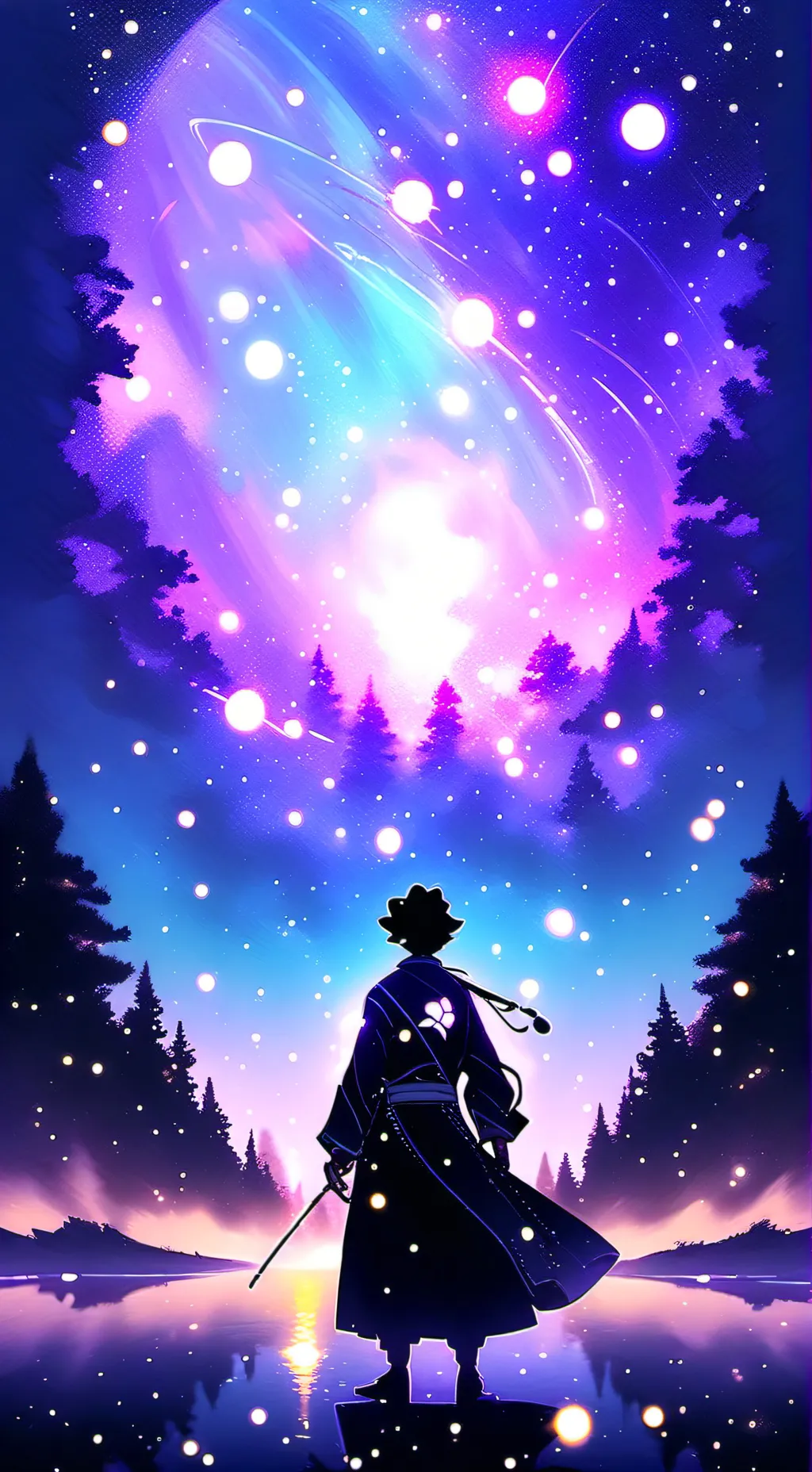 ai character: dw A abd O background