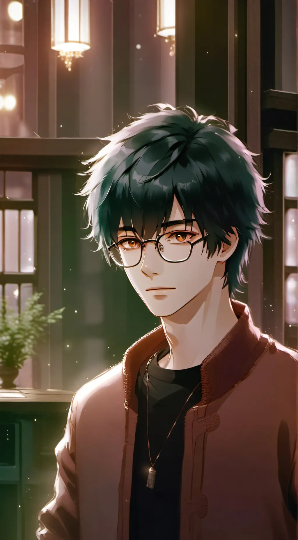 ai character: Daniel  background