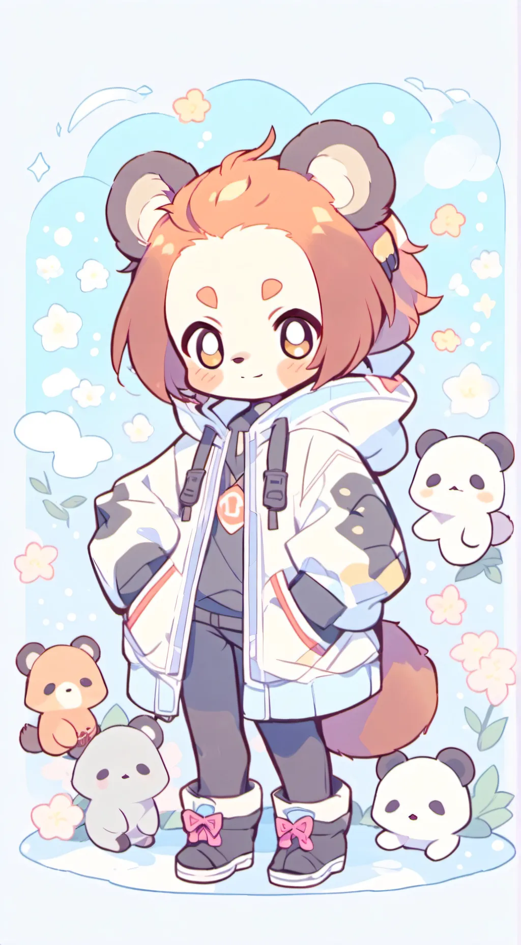 ai character: llllllll background