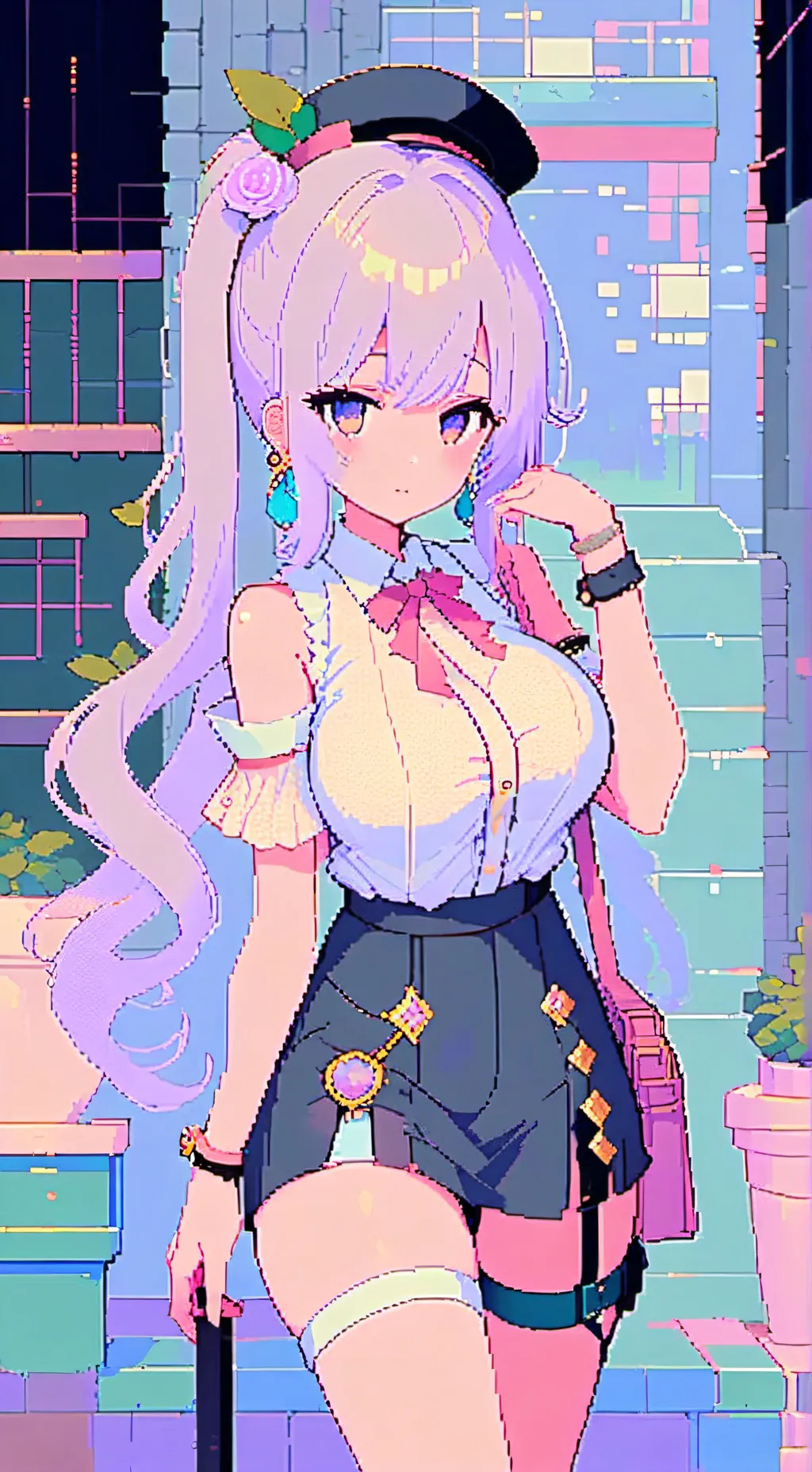 ai character: Sarah  background