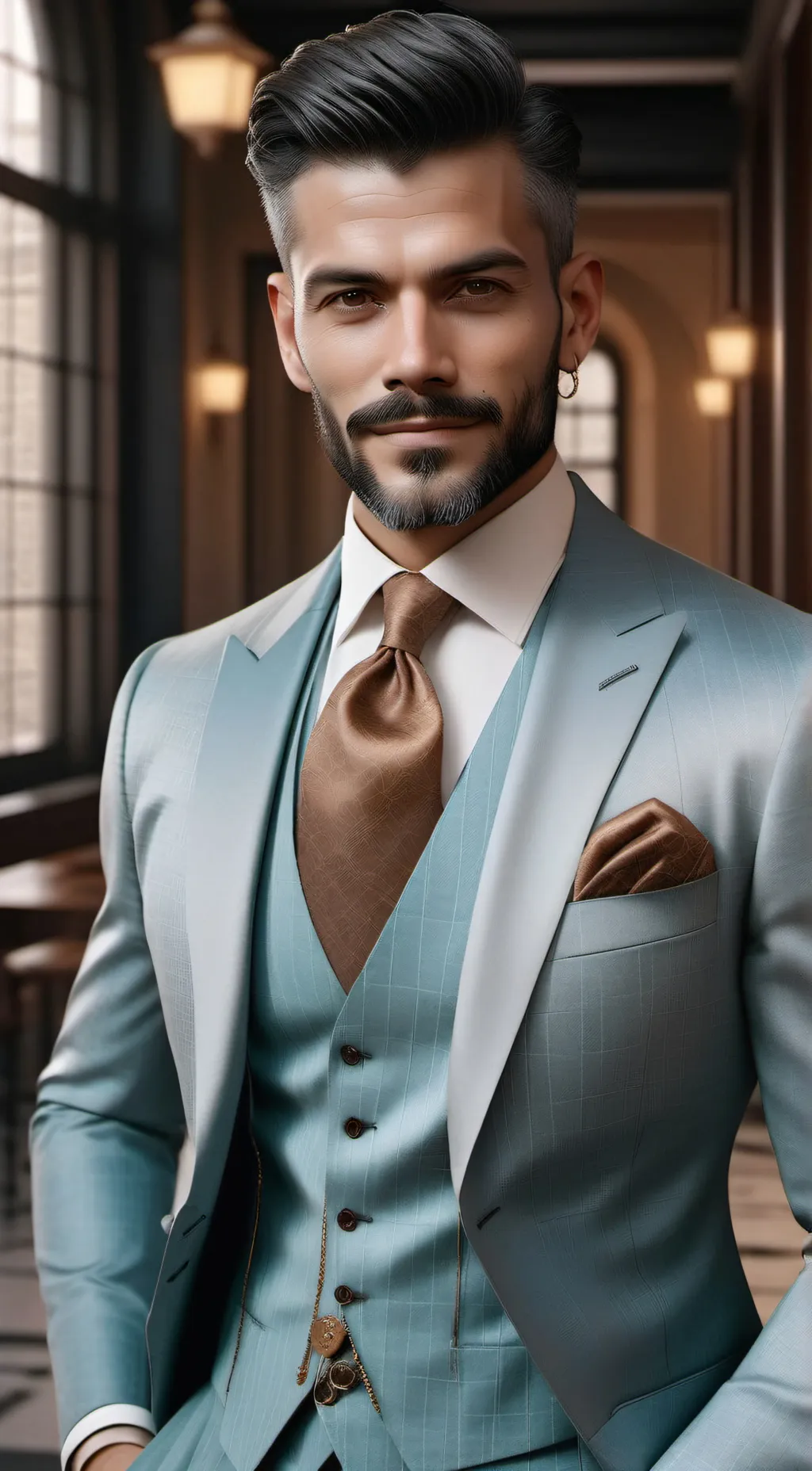 ai character: Vincent Diaz background