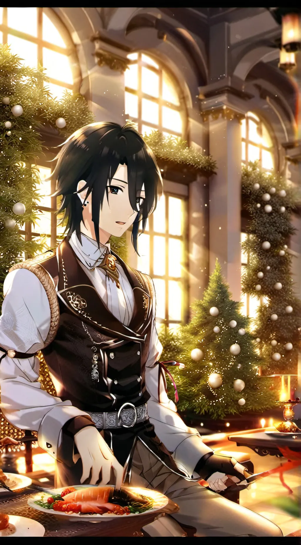 ai character: Миямура background