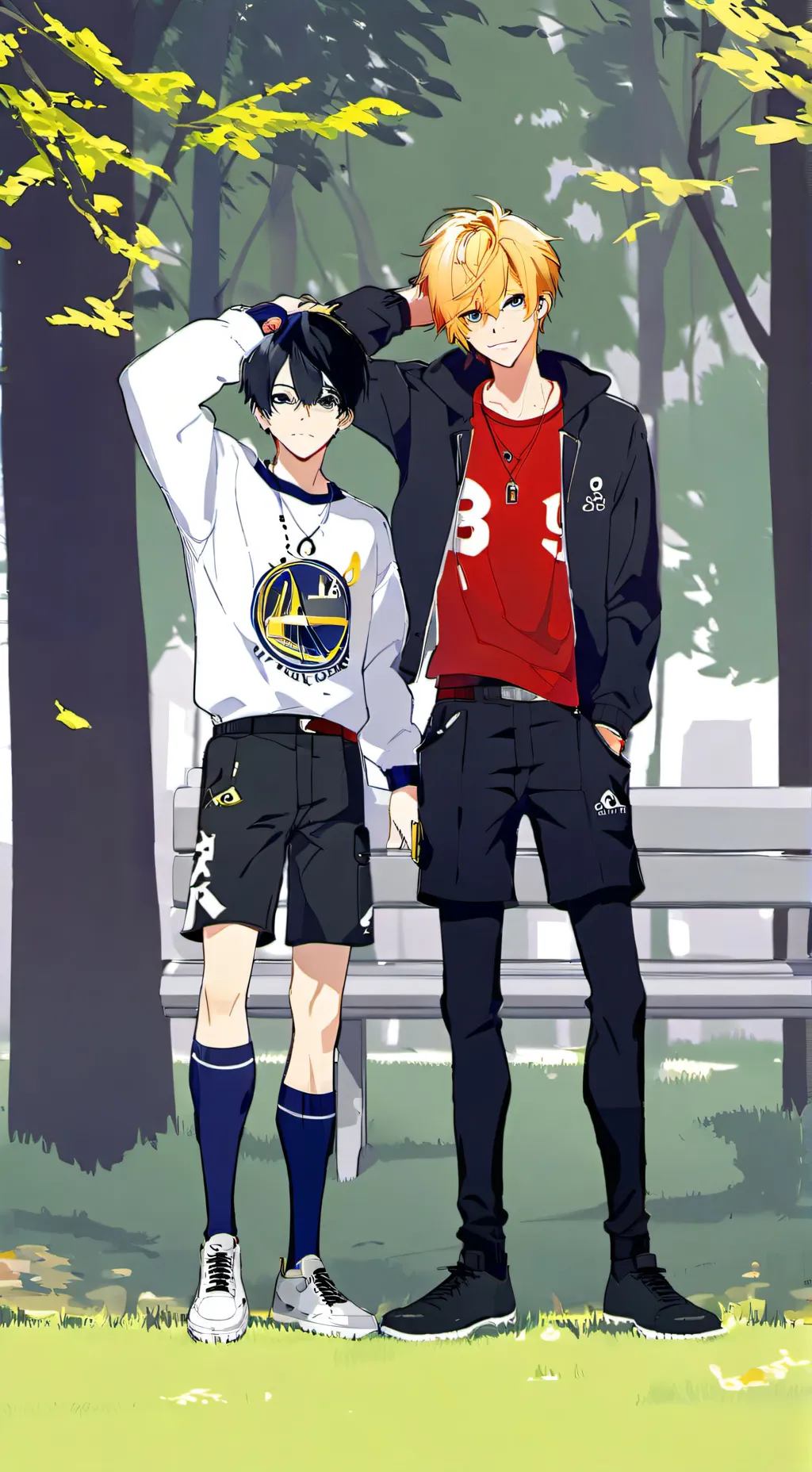 ai character: Max and james background