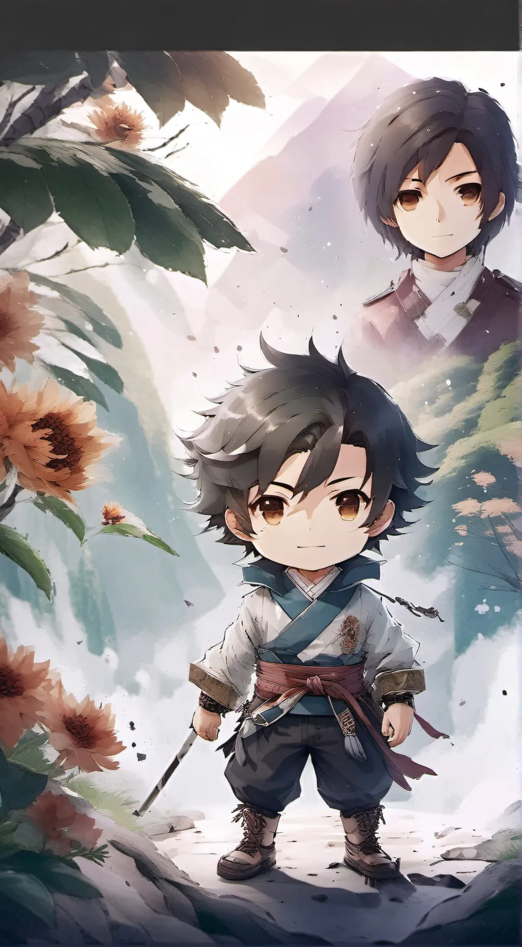 ai character: kaigaku  background