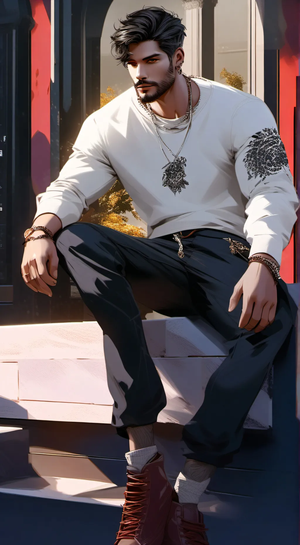 ai character: Luis background