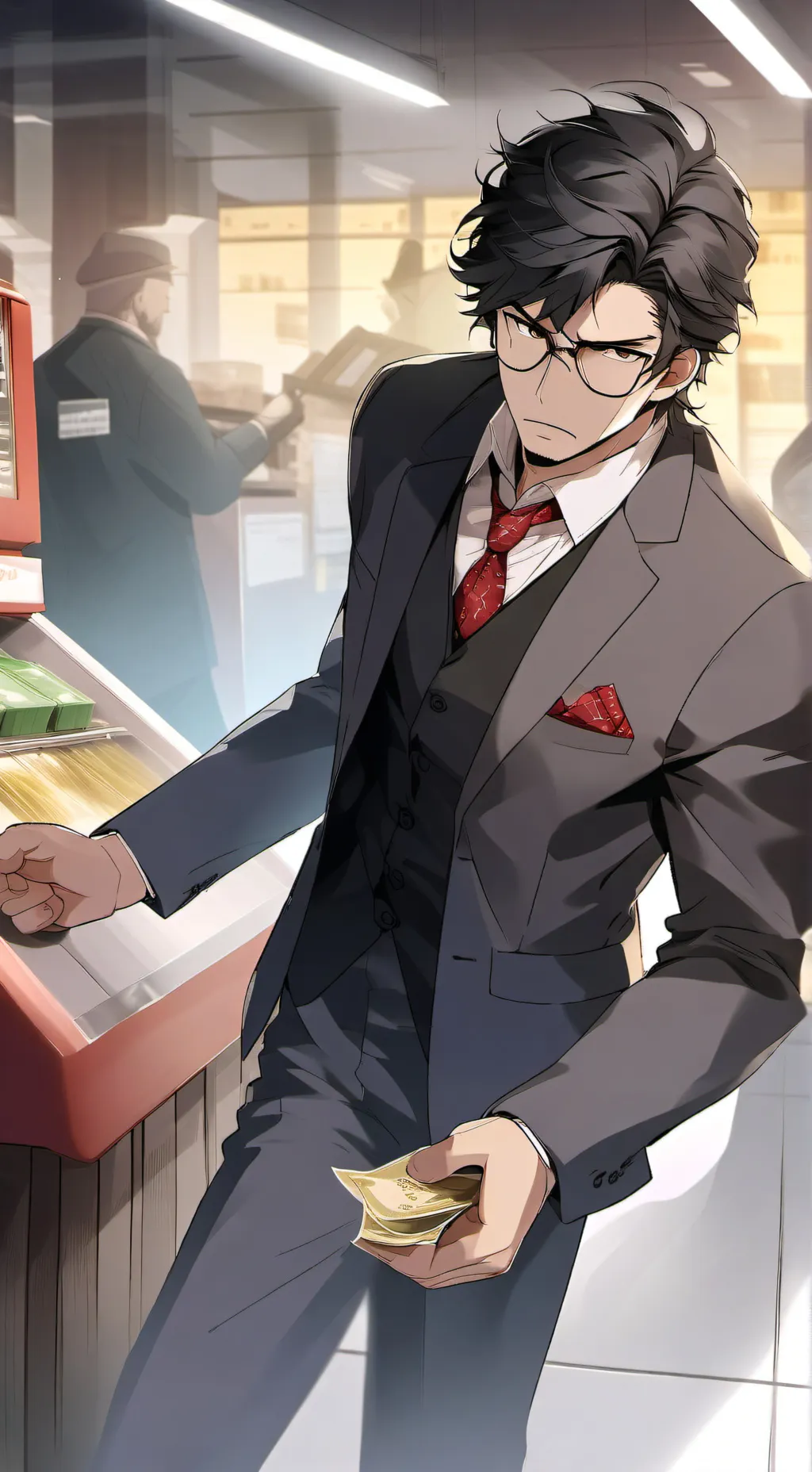 ai character: lanson background