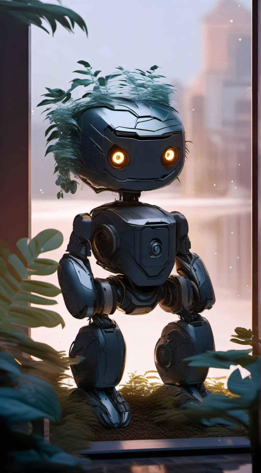 ai character: Elysium background