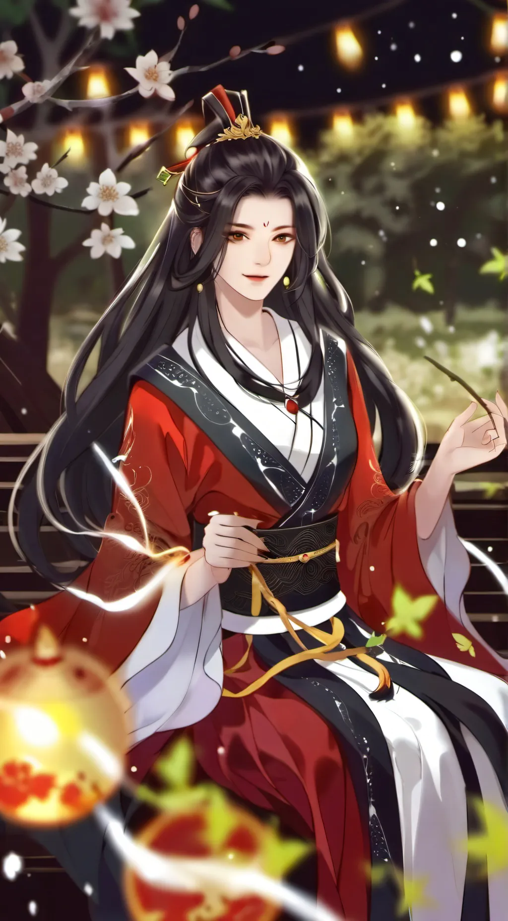 ai character: kny background