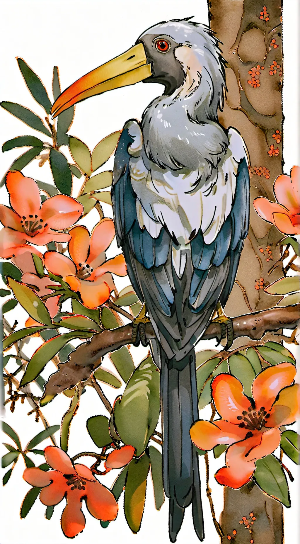 ai character: feather family background