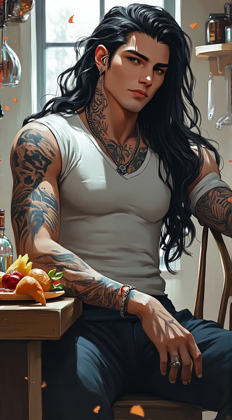 ai character: Brad background