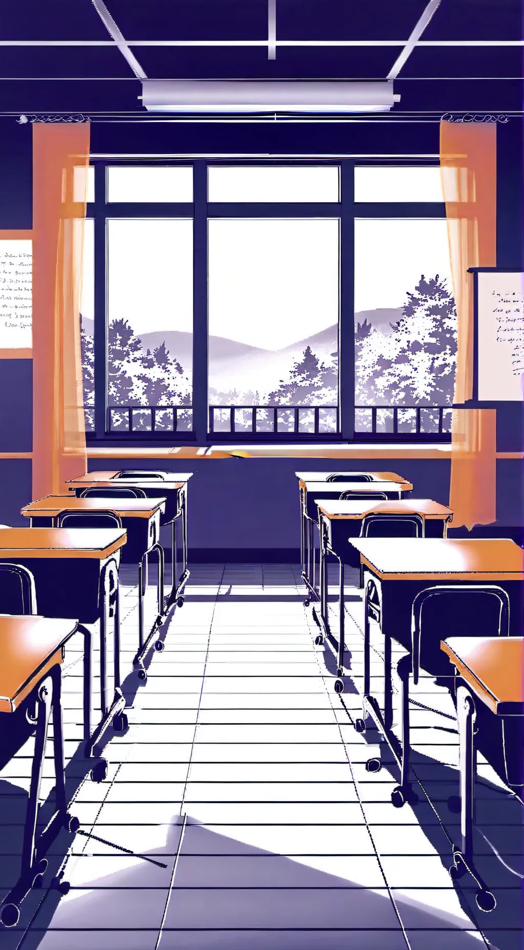 ai character: op School background