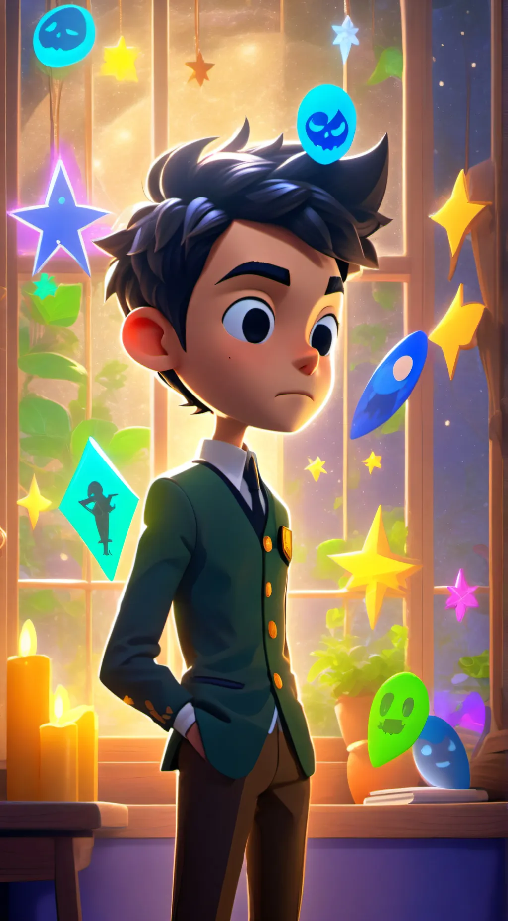 ai character: dadzawa  background