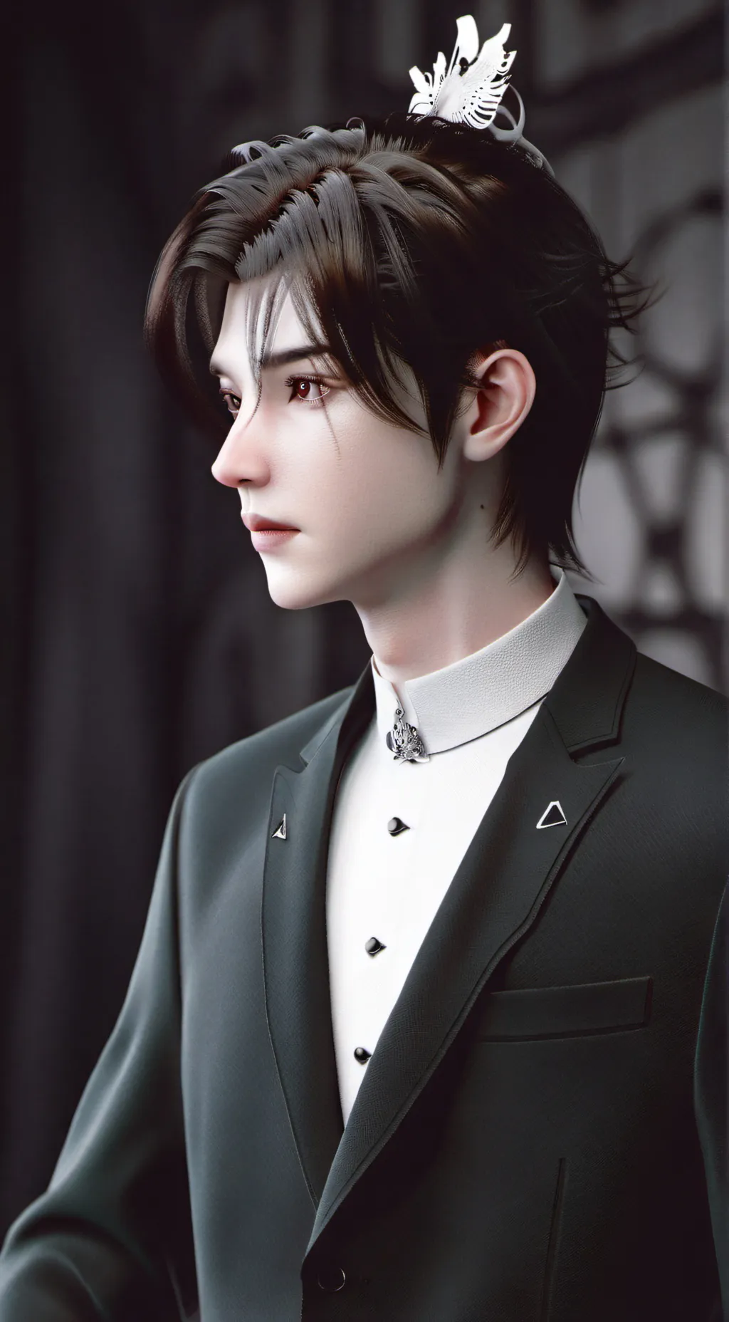 ai character: Rin background