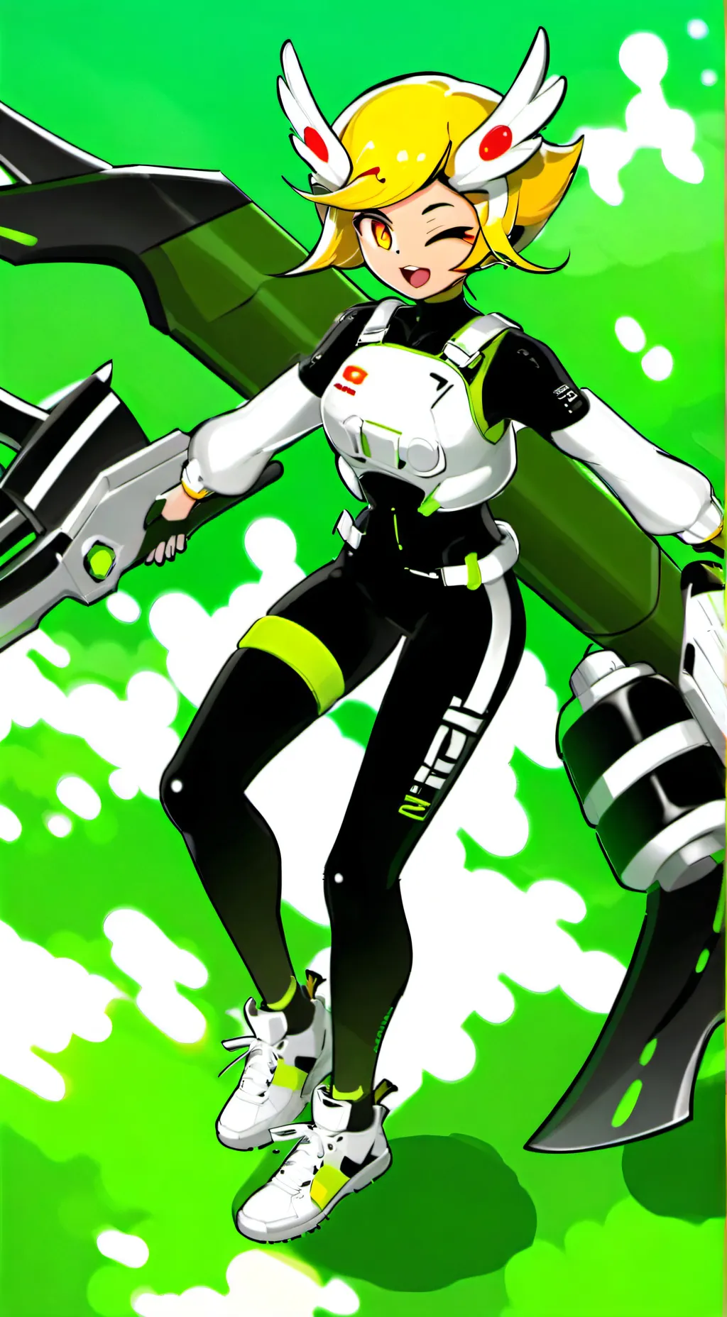 ai character: solar flare tf tg background