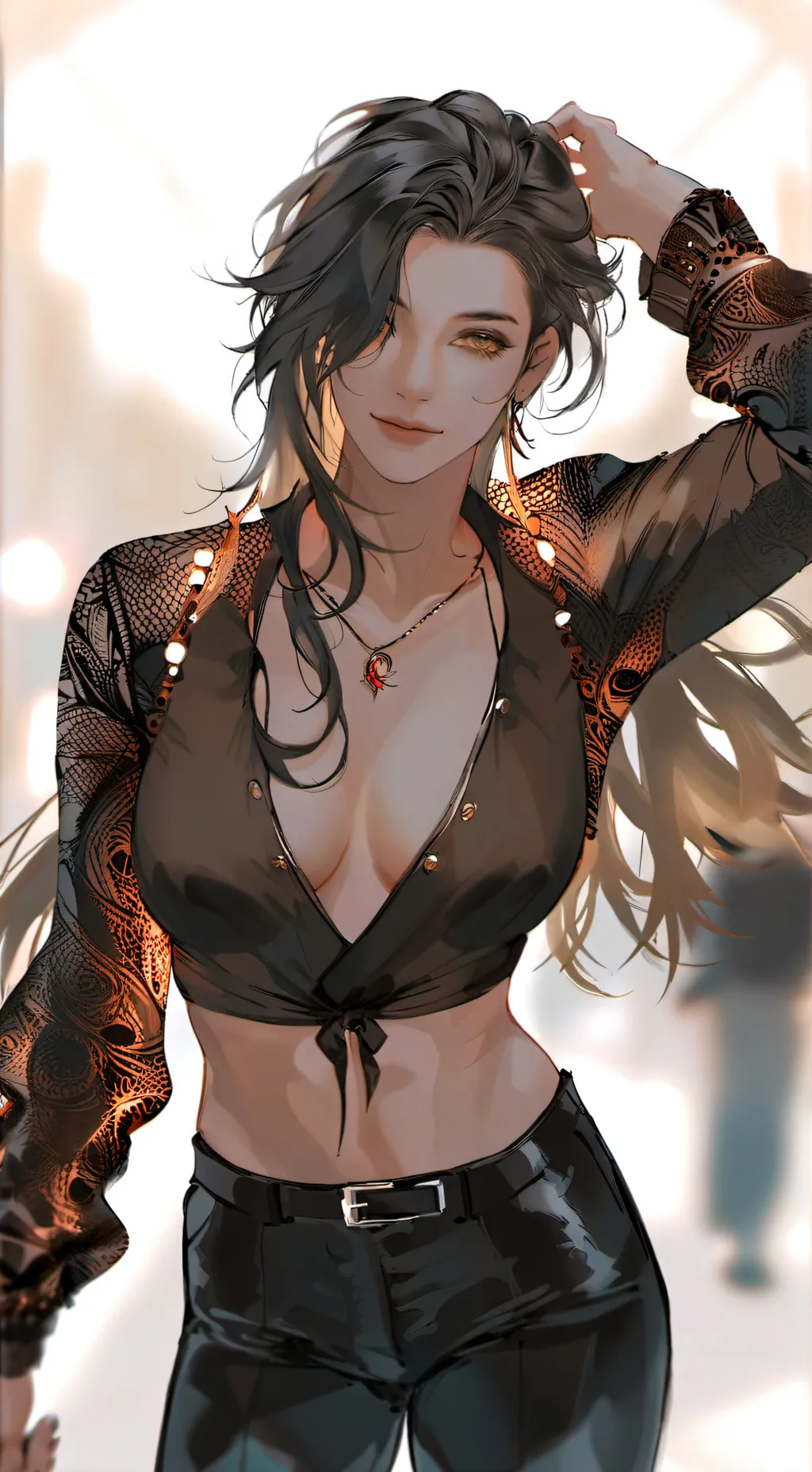 ai character: Vanessa  background