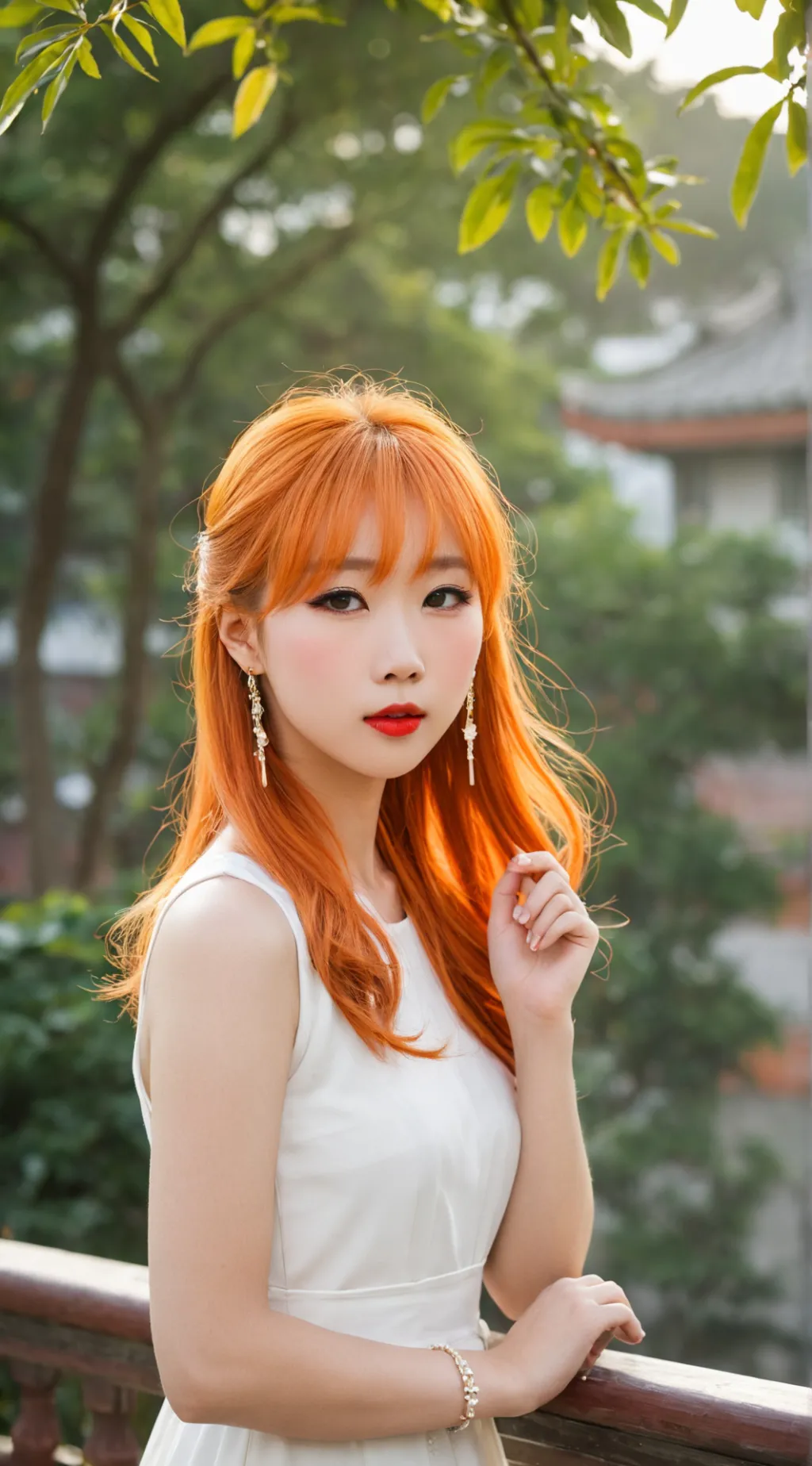 ai character: WHAT Handong background