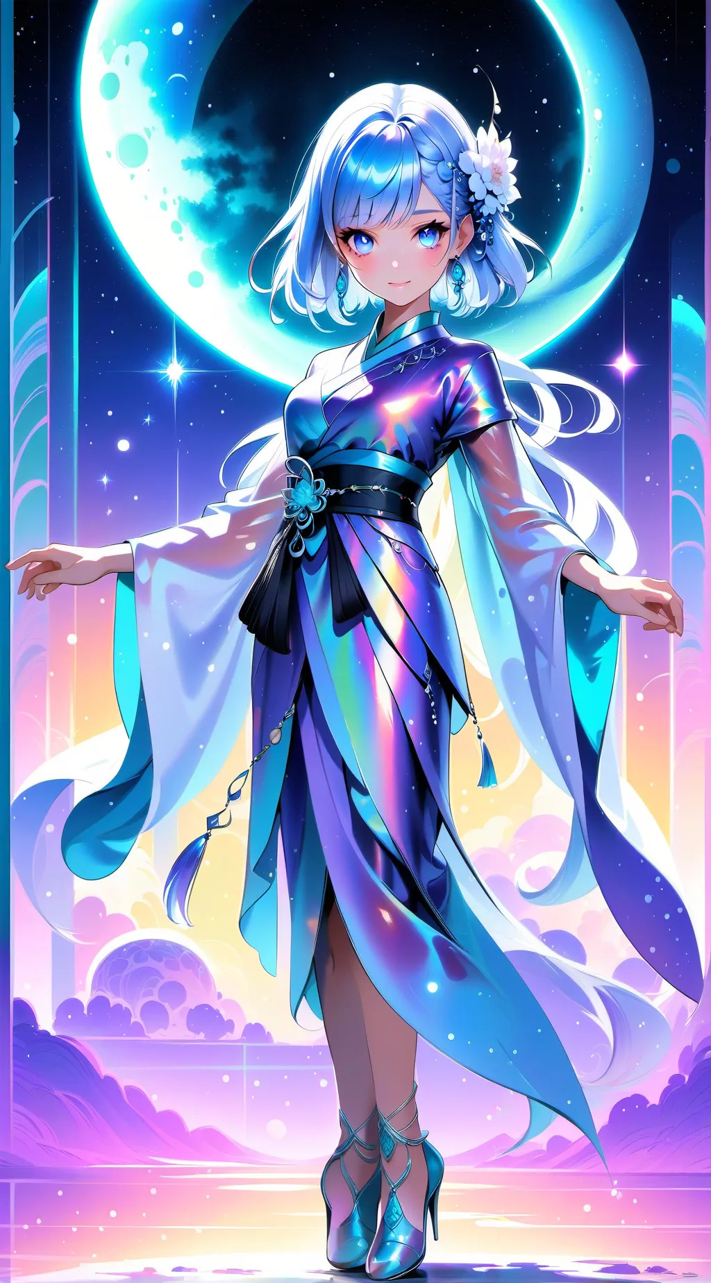 ai character: a joke background