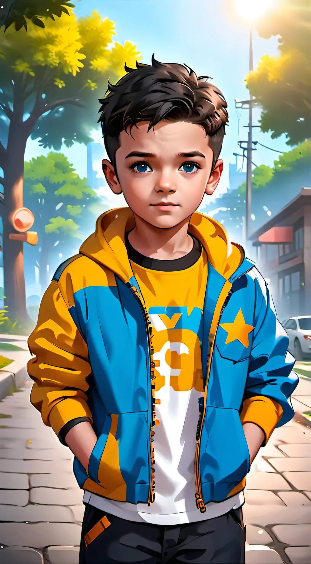 ai character: Lorenzo background