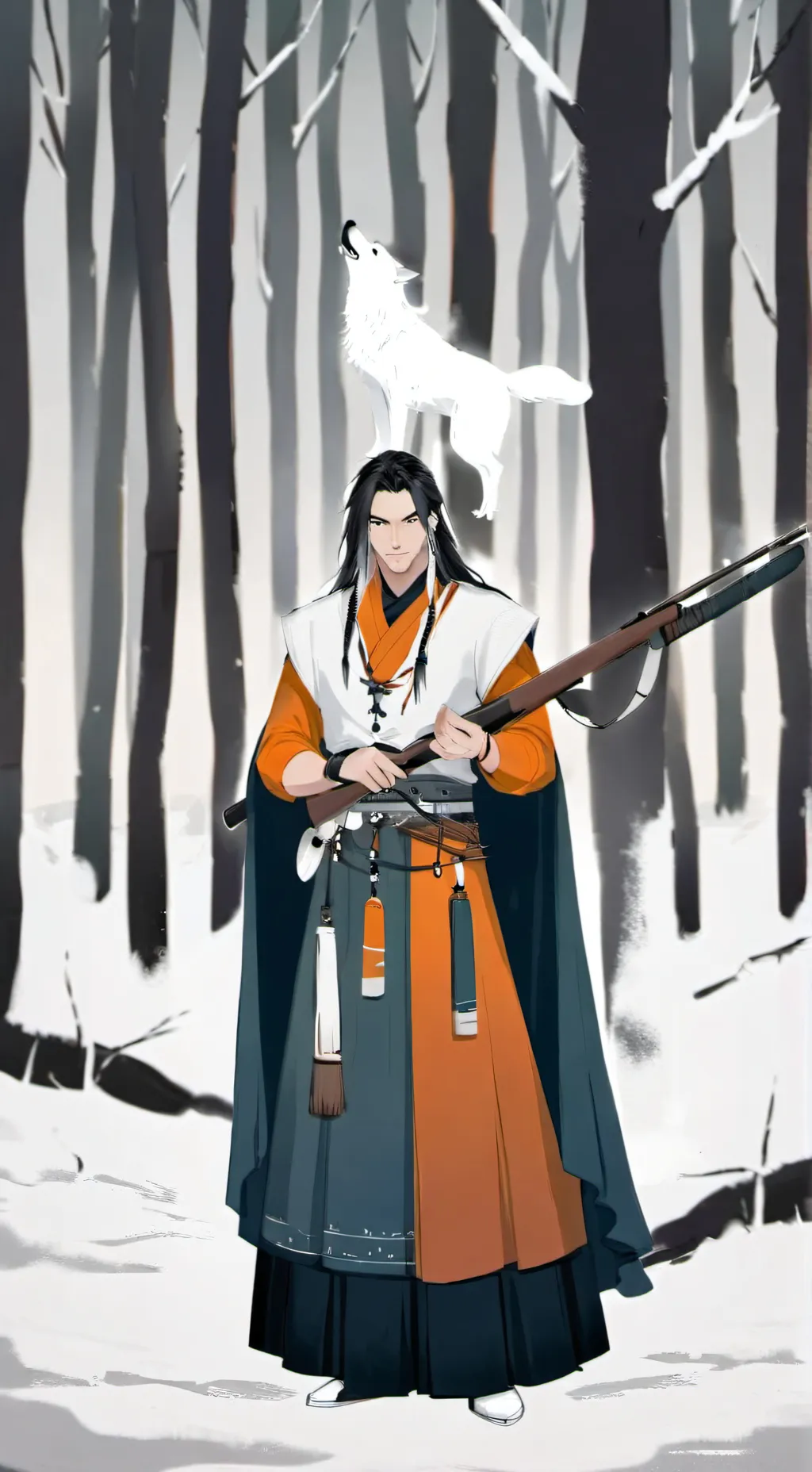 ai character: Hunter background