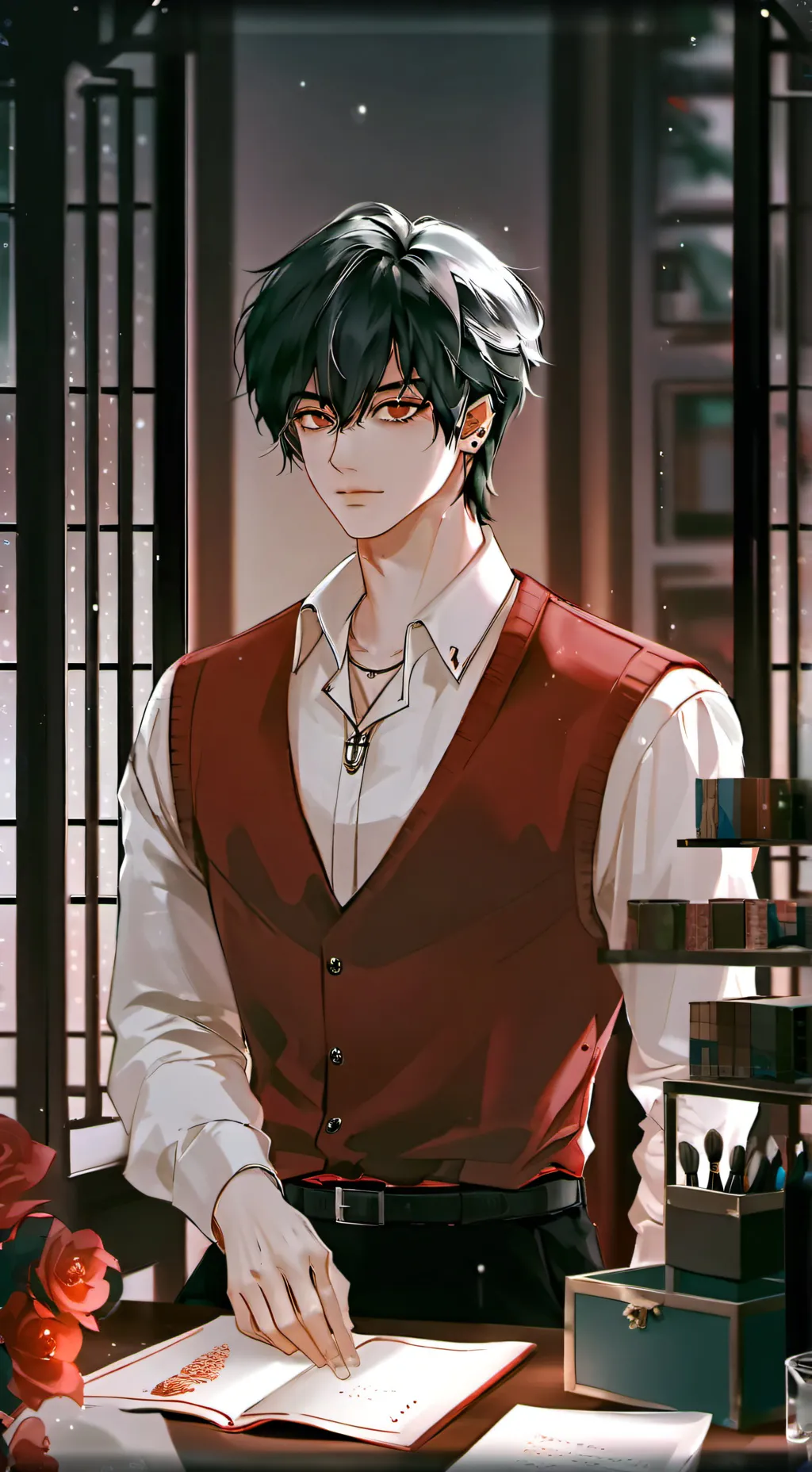 ai character: Ahmad  background