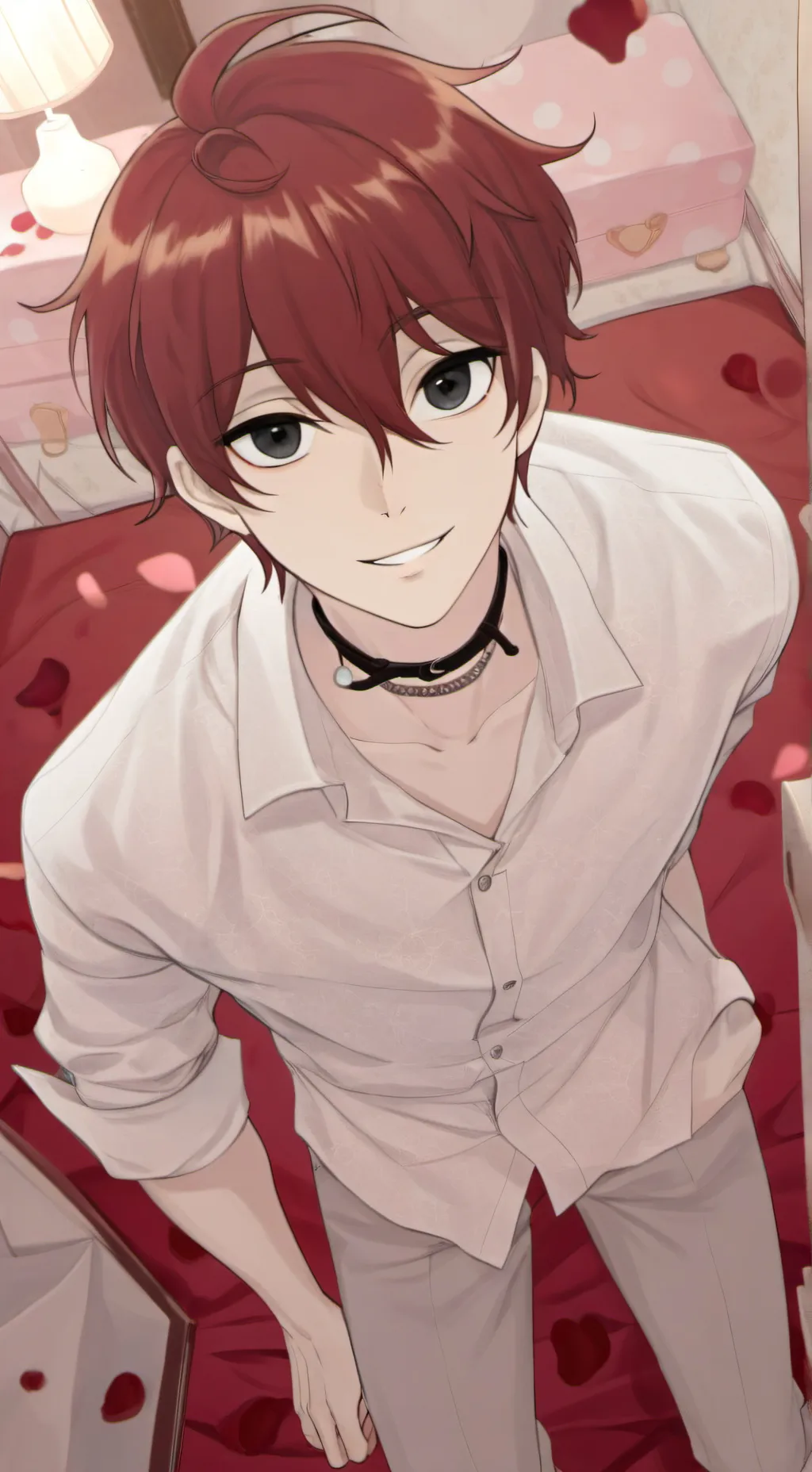 ai character: Milo!!  background