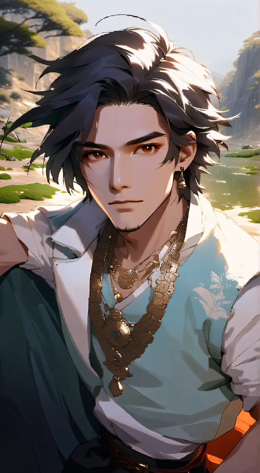 ai character: luiso background