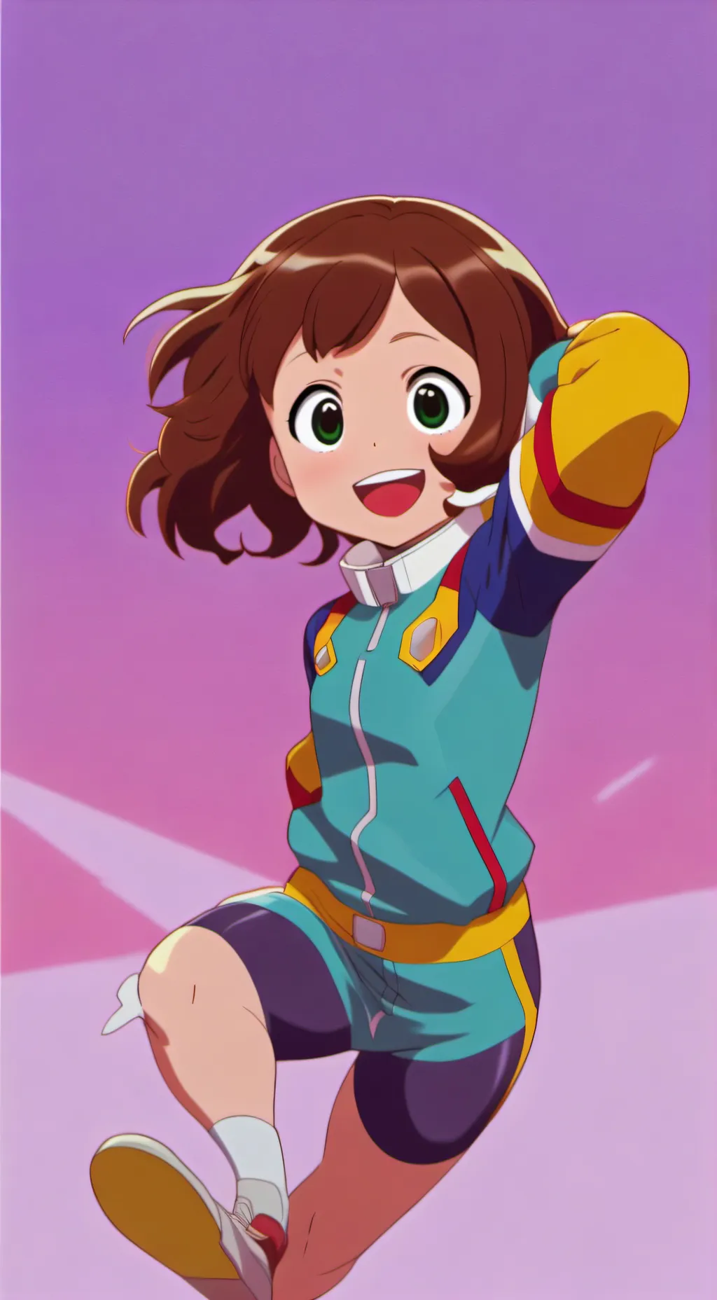 ai character: Mha Ochaco Deku💔 background