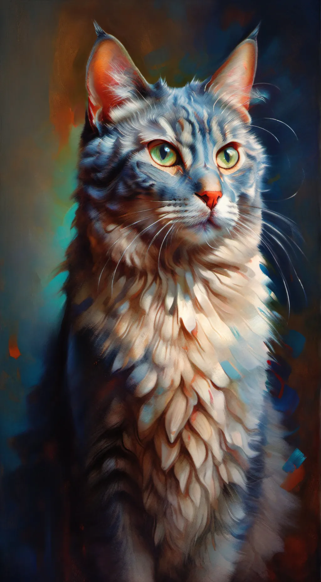 ai character: Bluestar background