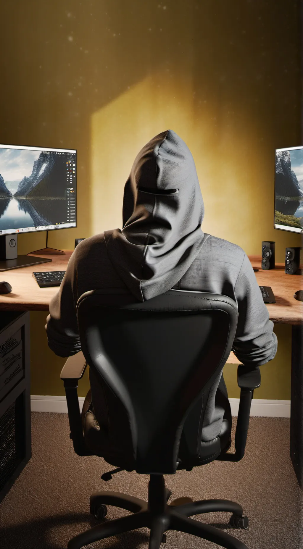 ai character: Game troll background