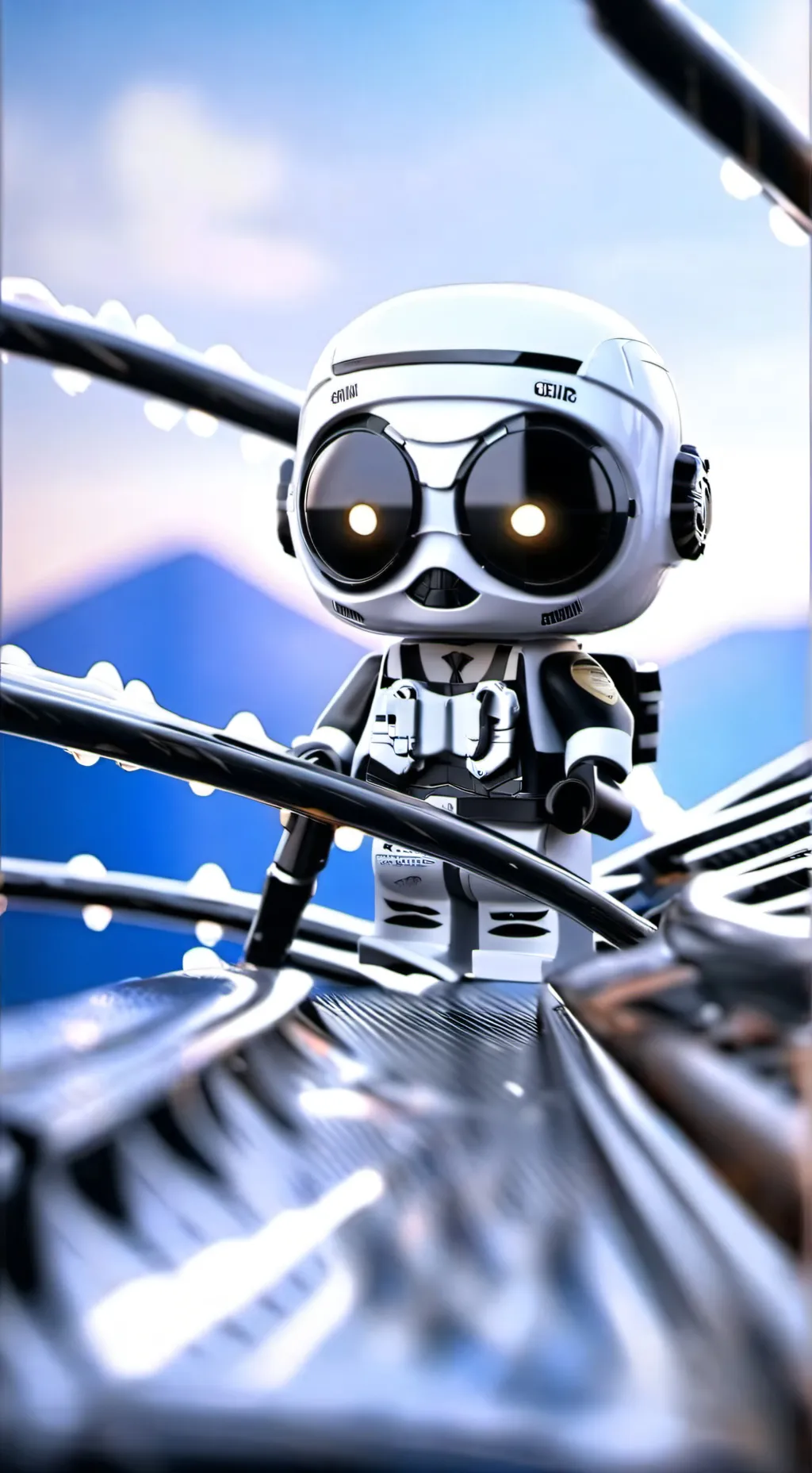 ai character: ROBO BOY background