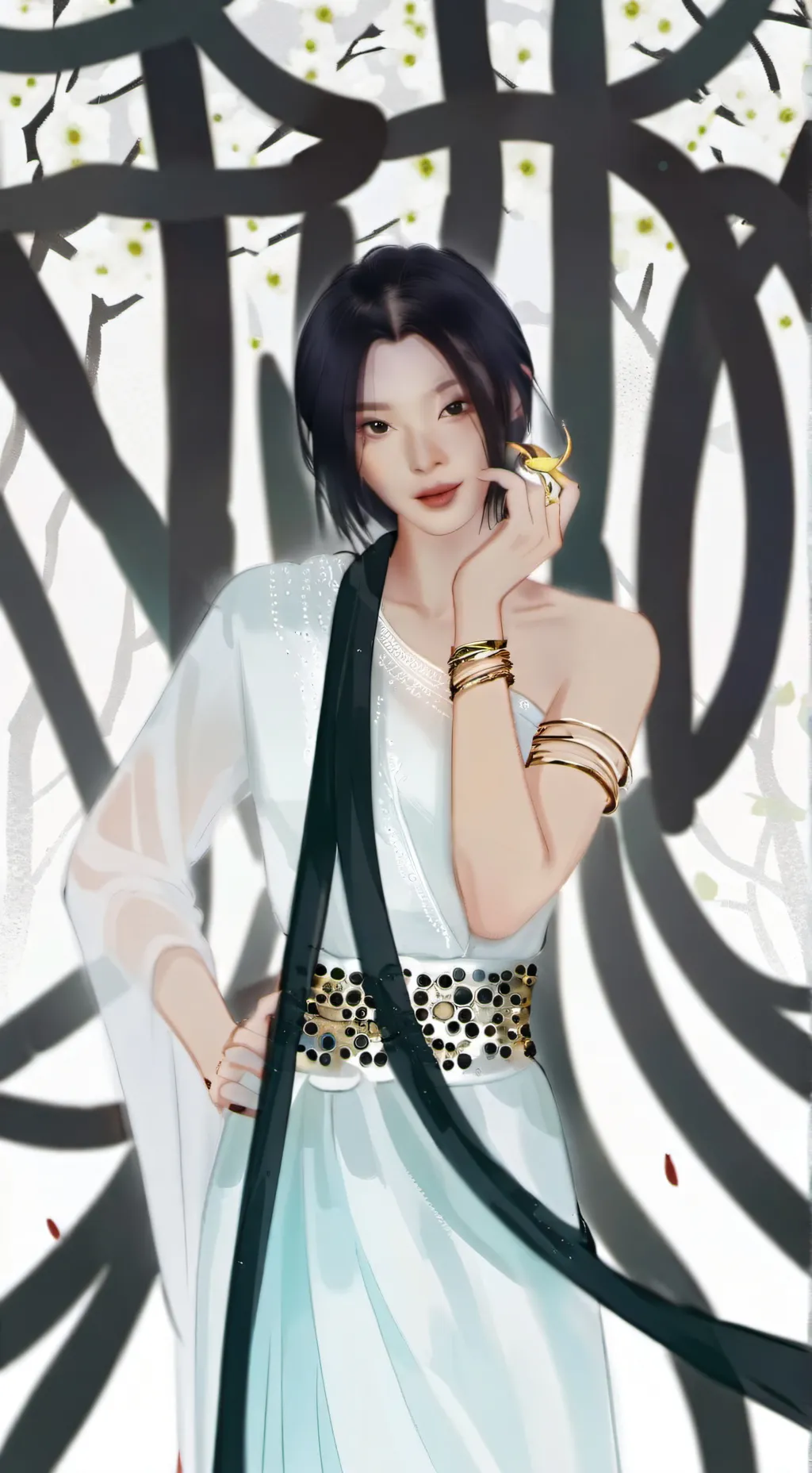 ai character: yoonchae background