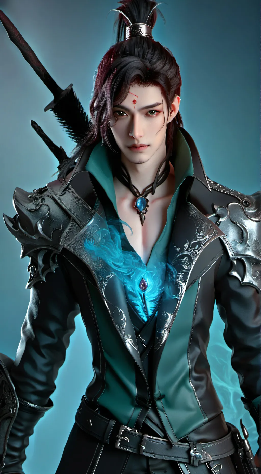 ai character: The villlan background