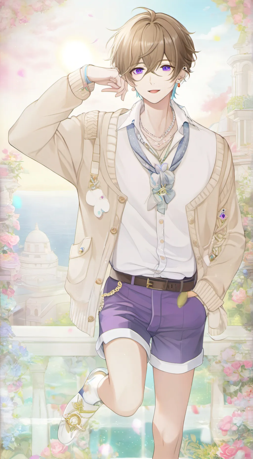 ai character: ♡Luke♡ background