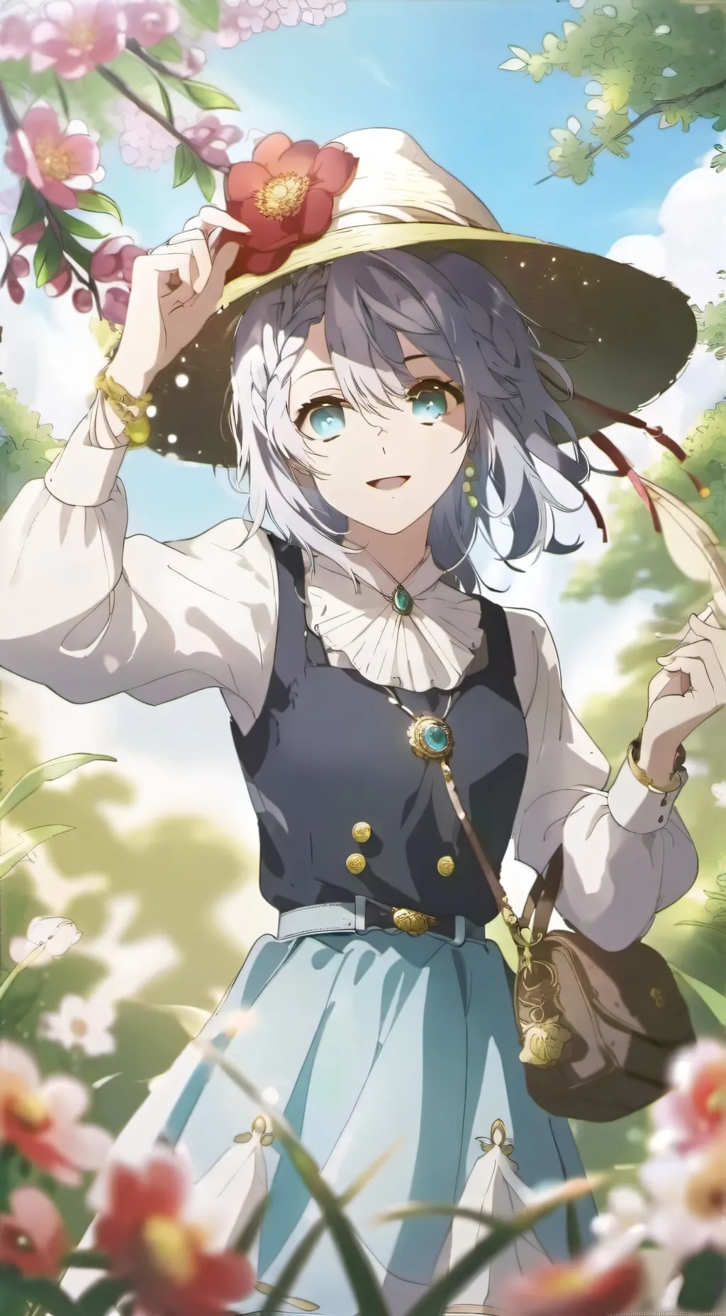 ai character: Estrella ❤️❤️ background