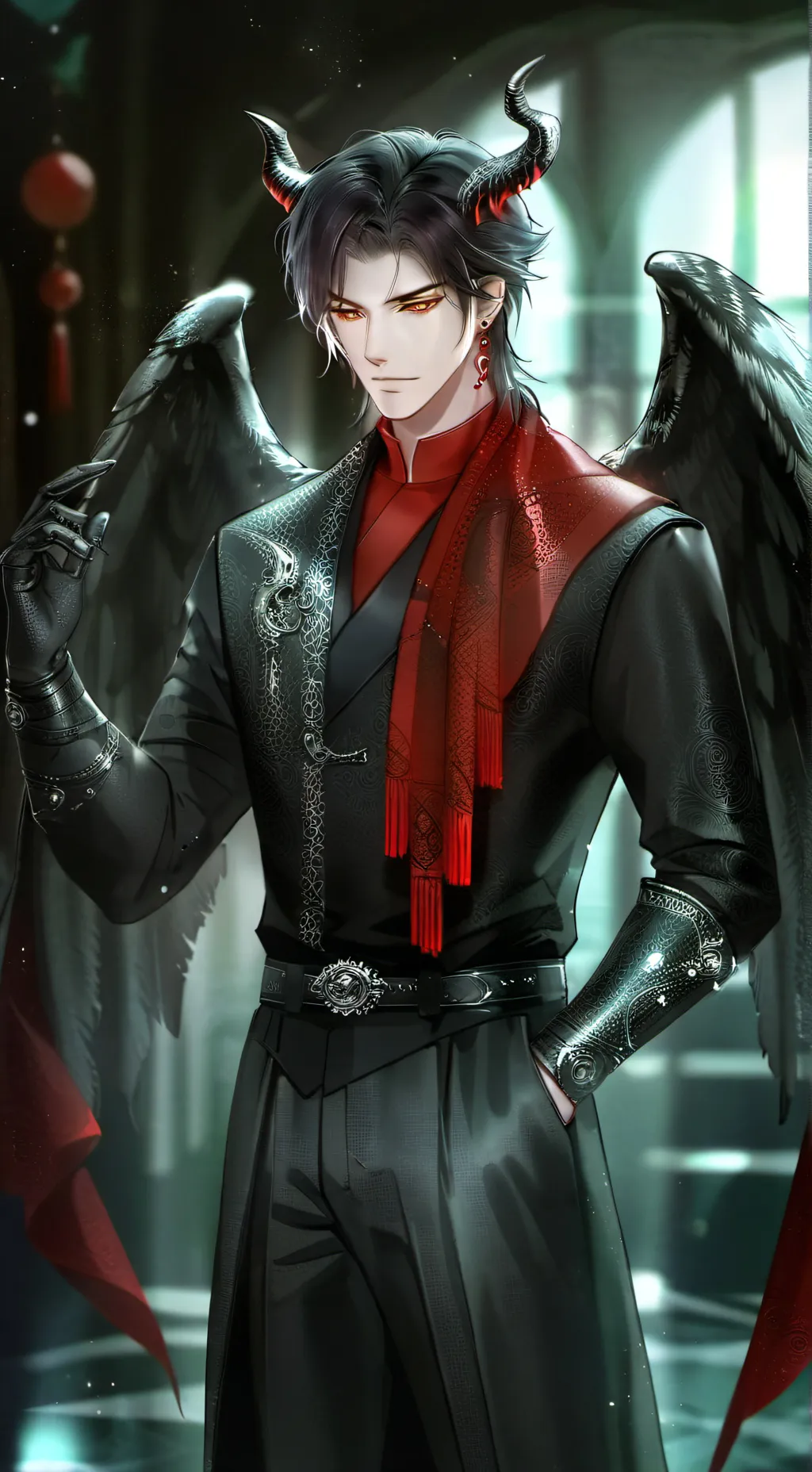 ai character: Axel background