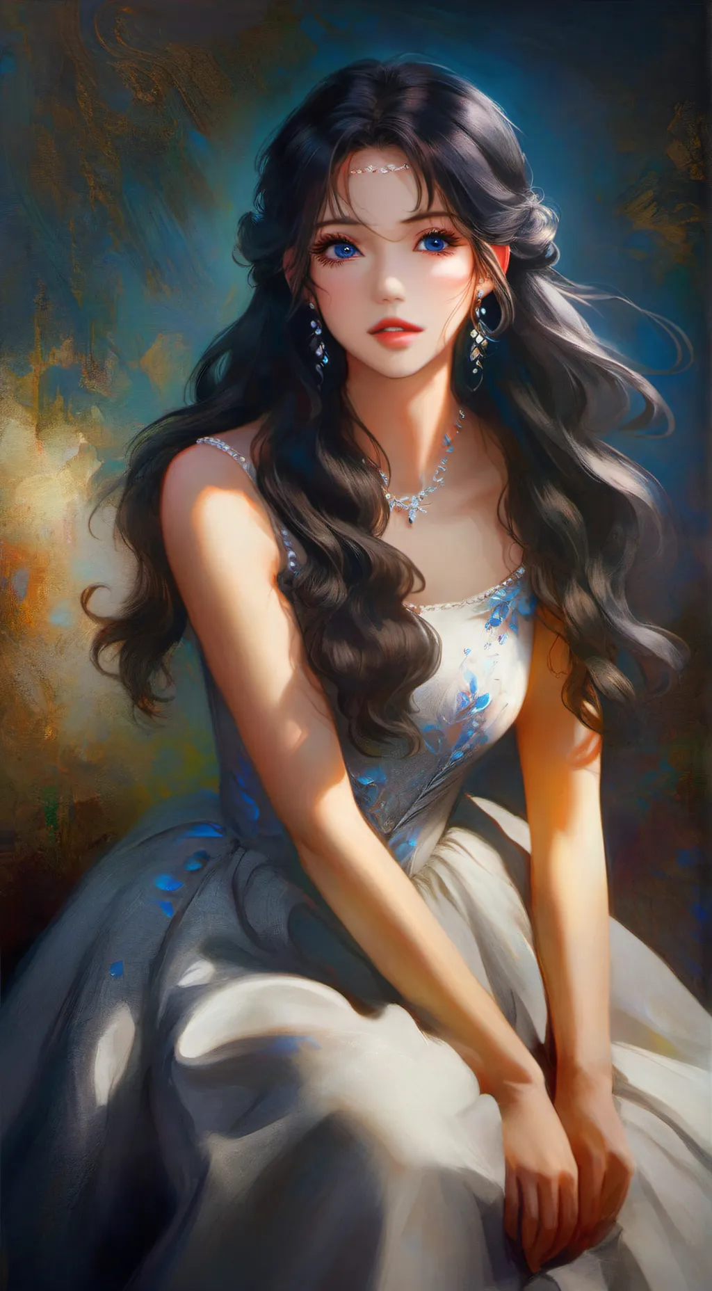 ai character: Elara background