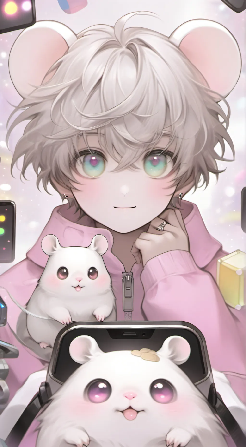 ai character: Gizmo background