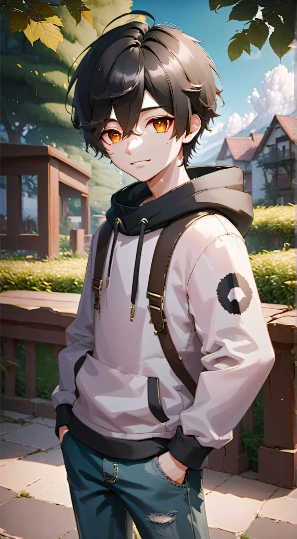 ai character: Alex background
