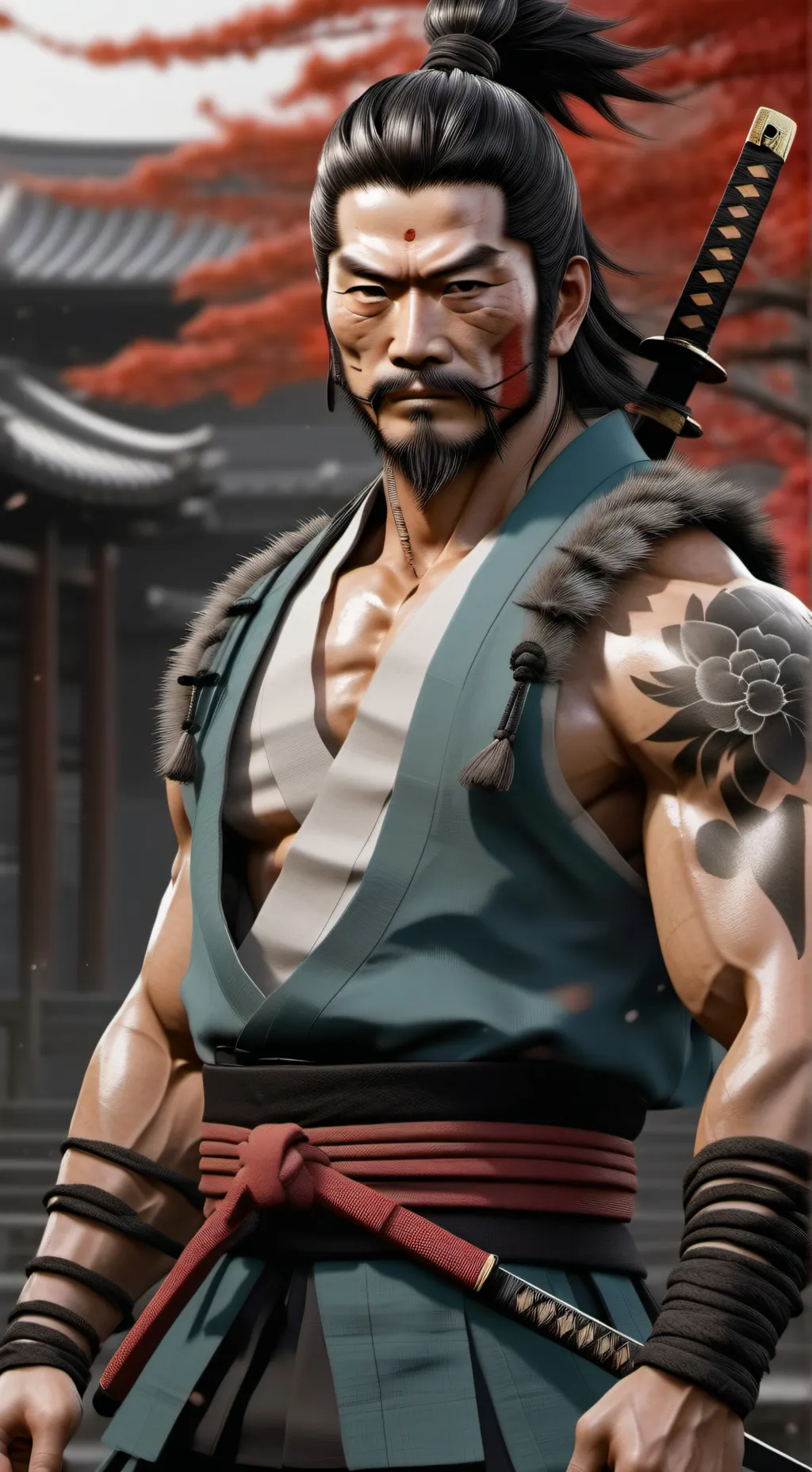 ai character: Tojiro  background