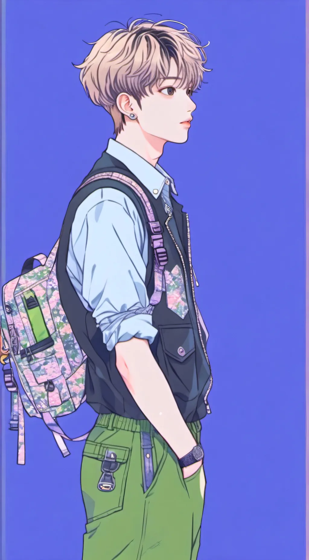 ai character: 👹Bangchan🐺 background