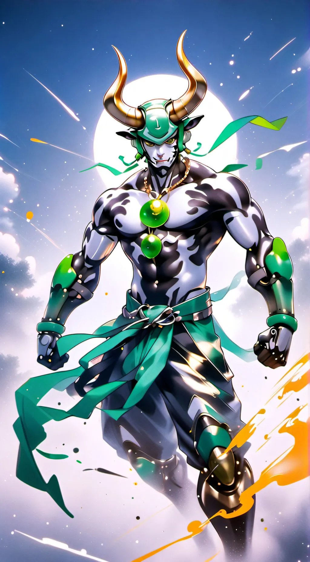 ai character: Kai  background