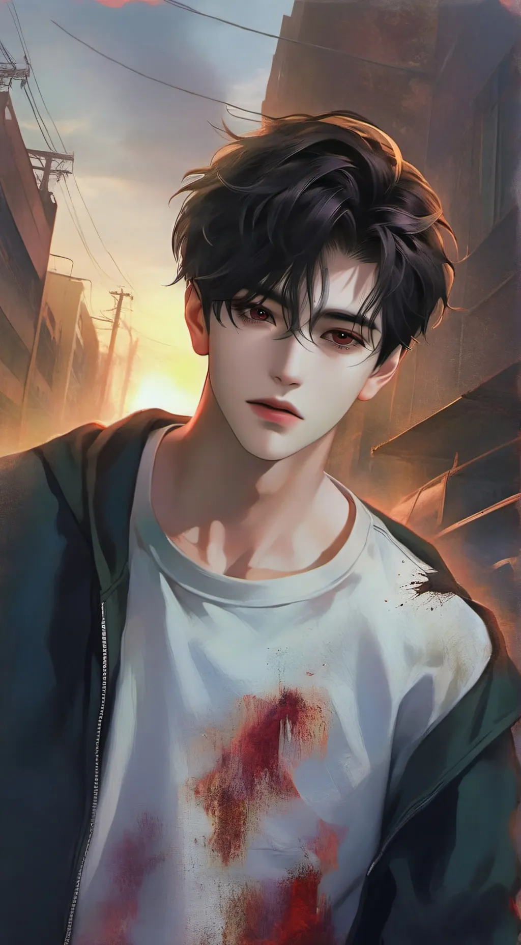 ai character: Shadow background