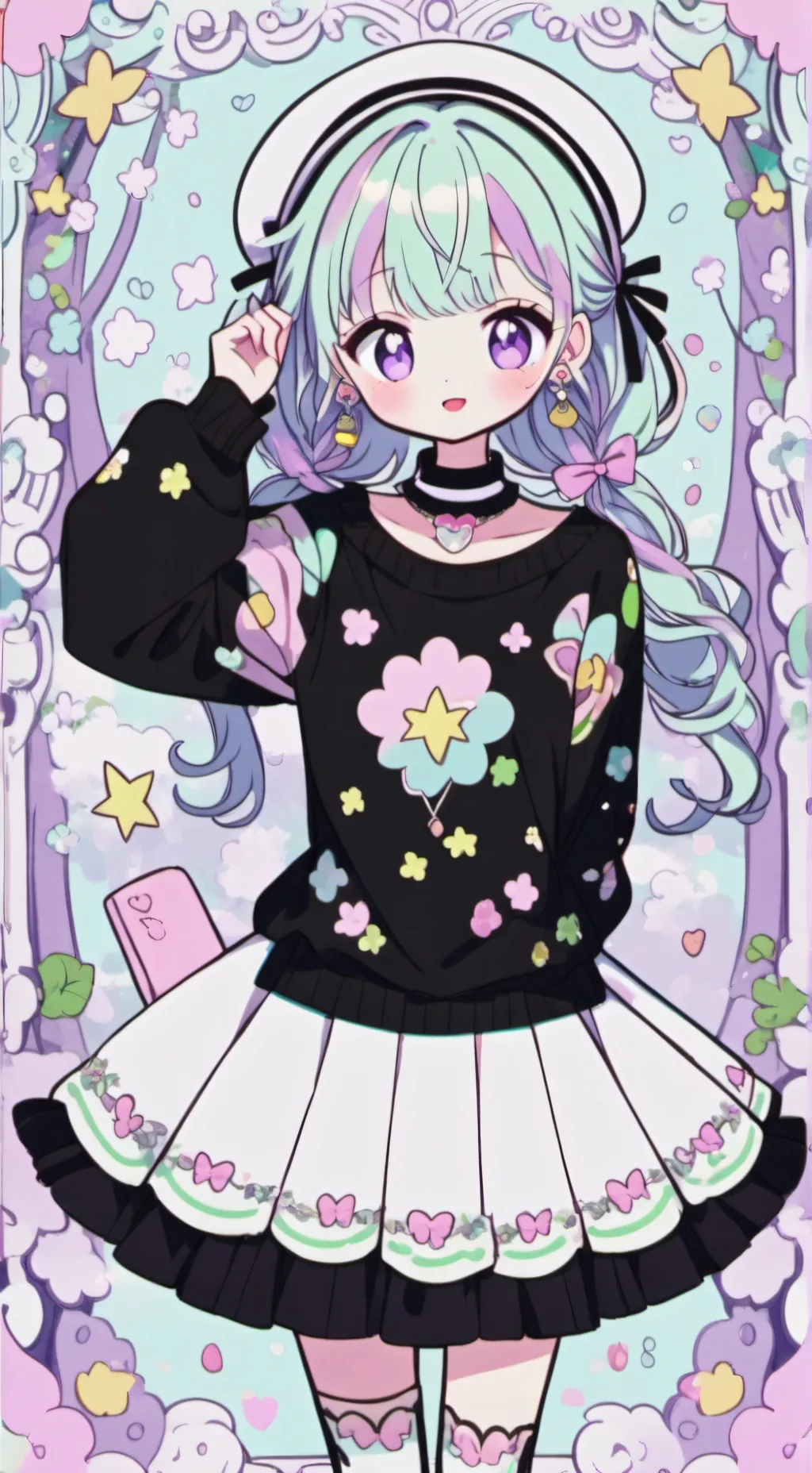 ai character: Tú mejor amiga  background