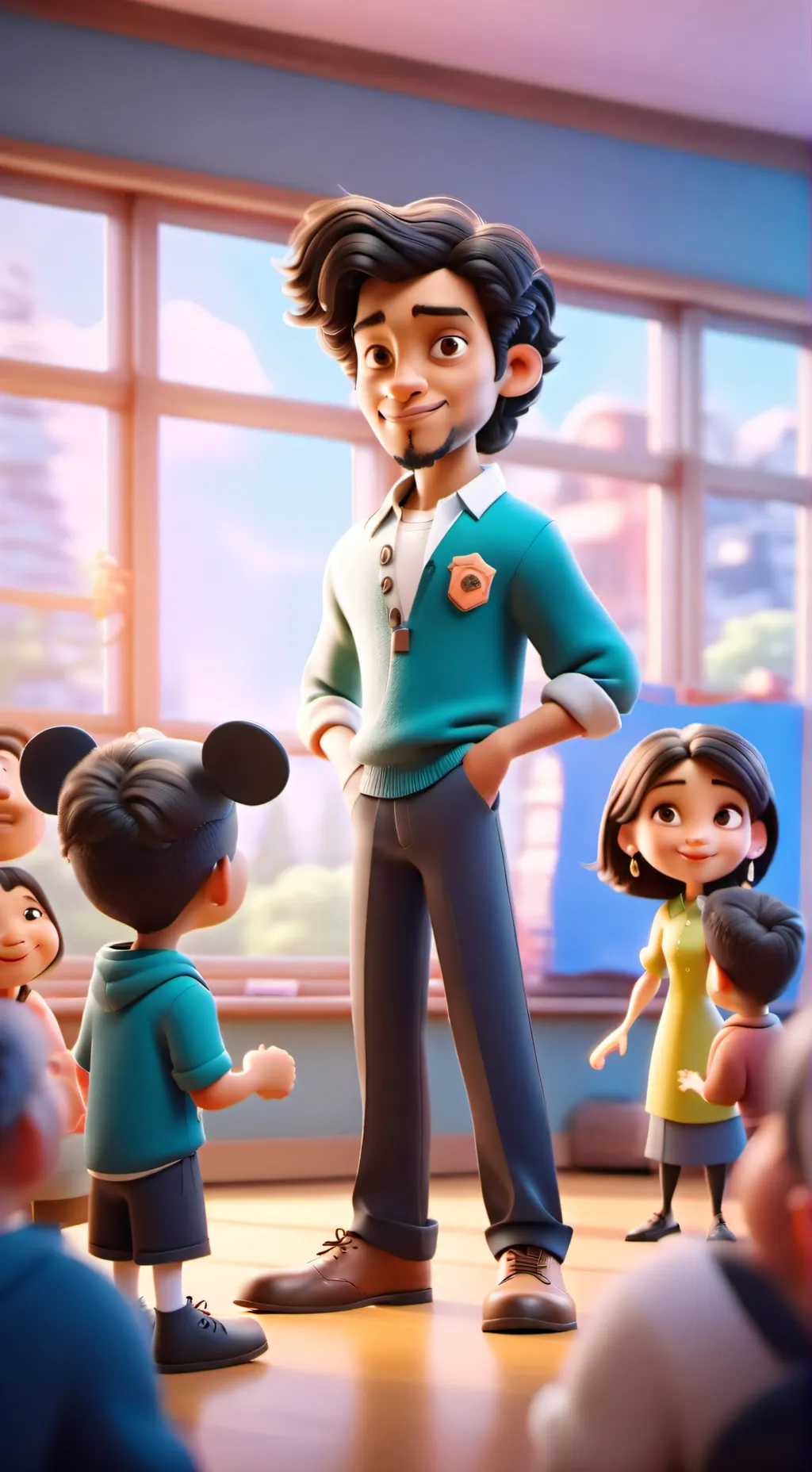 ai character: Md school background
