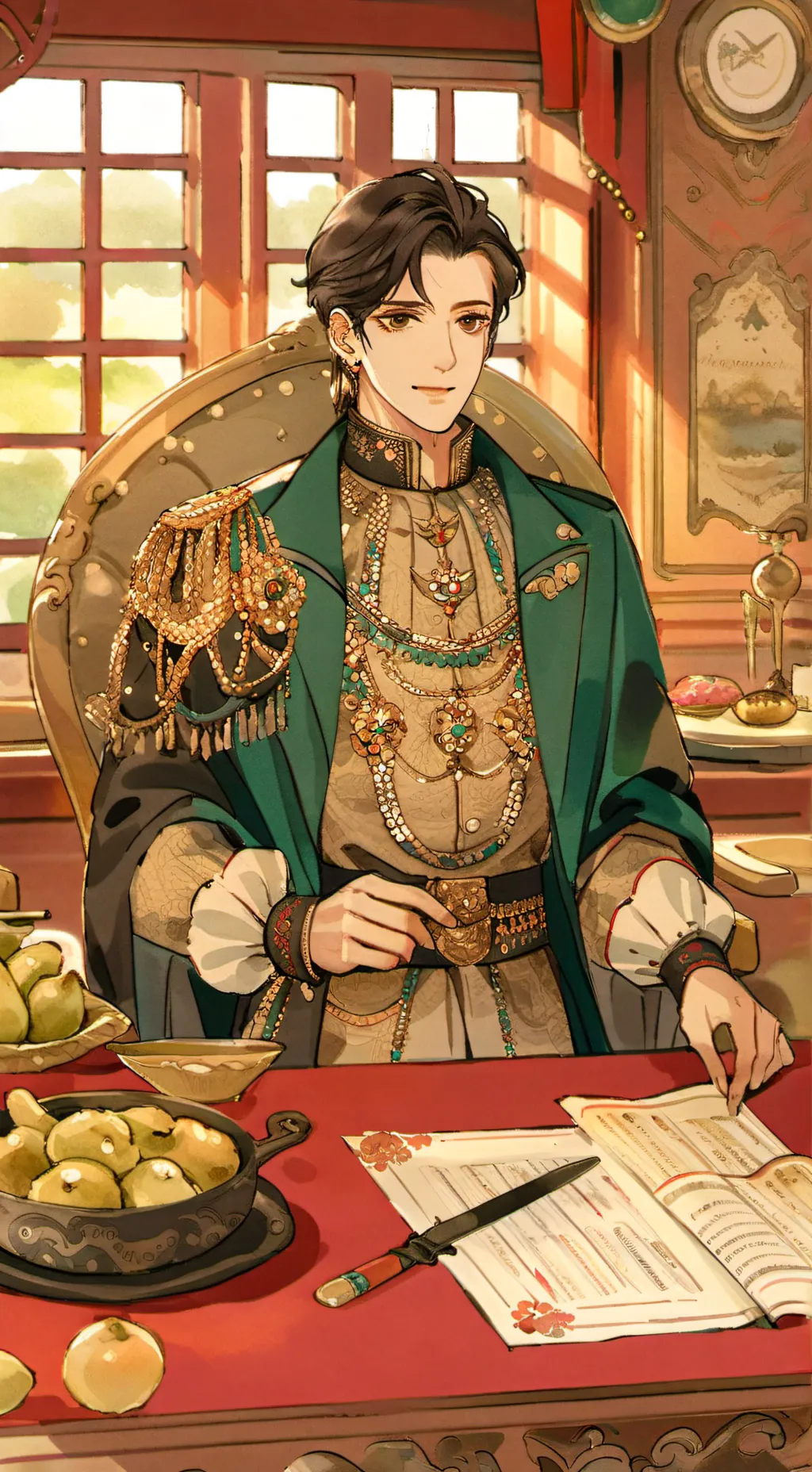 ai character: Felix background