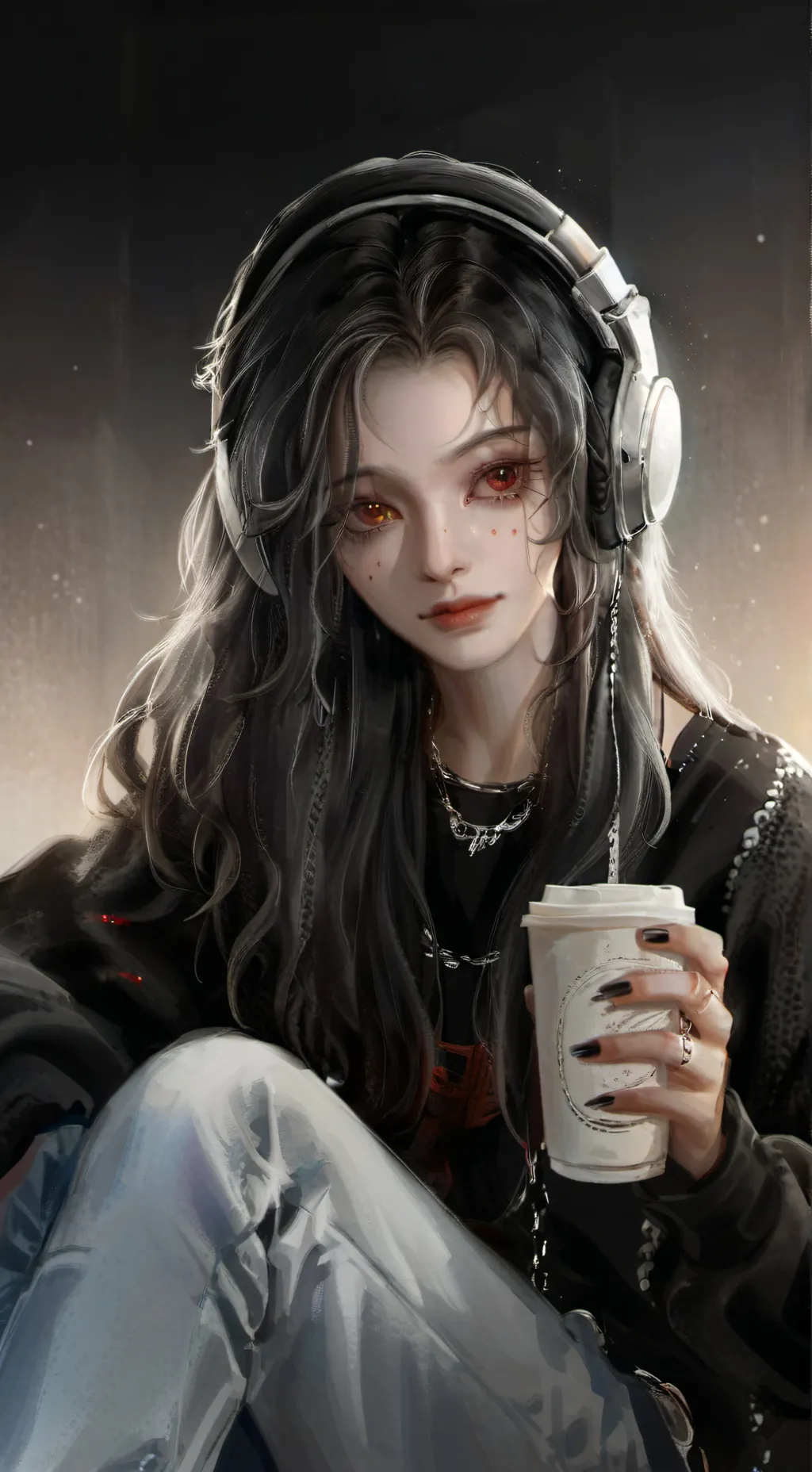 ai character: Ari  background