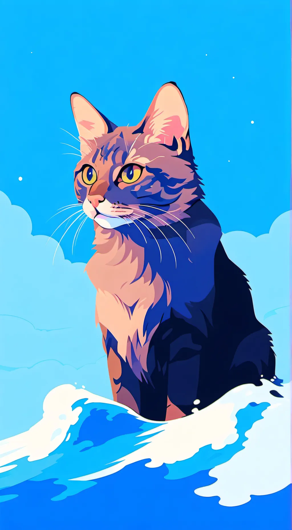 ai character: Warrior cats  background