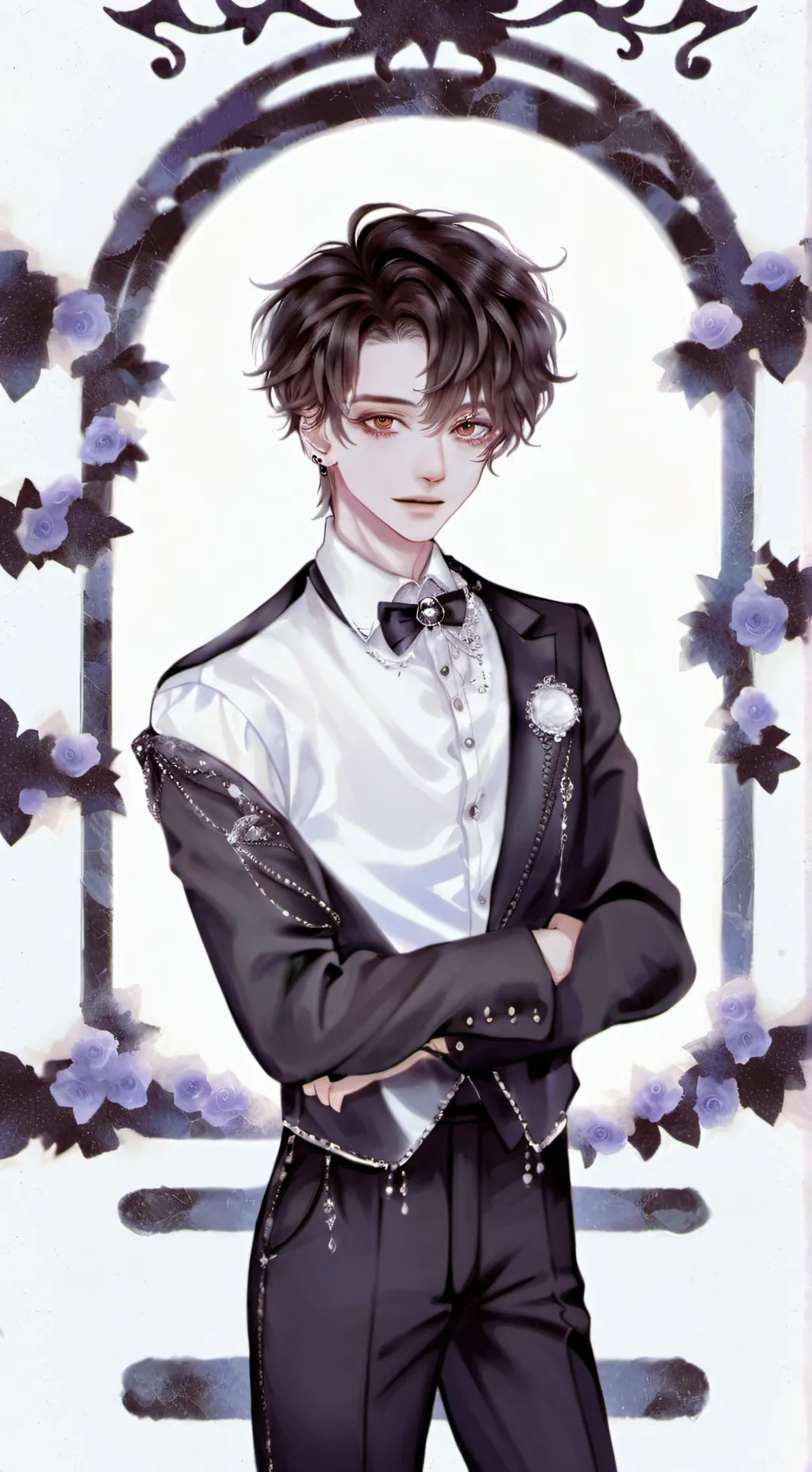 ai character: Caleb Swanson  background