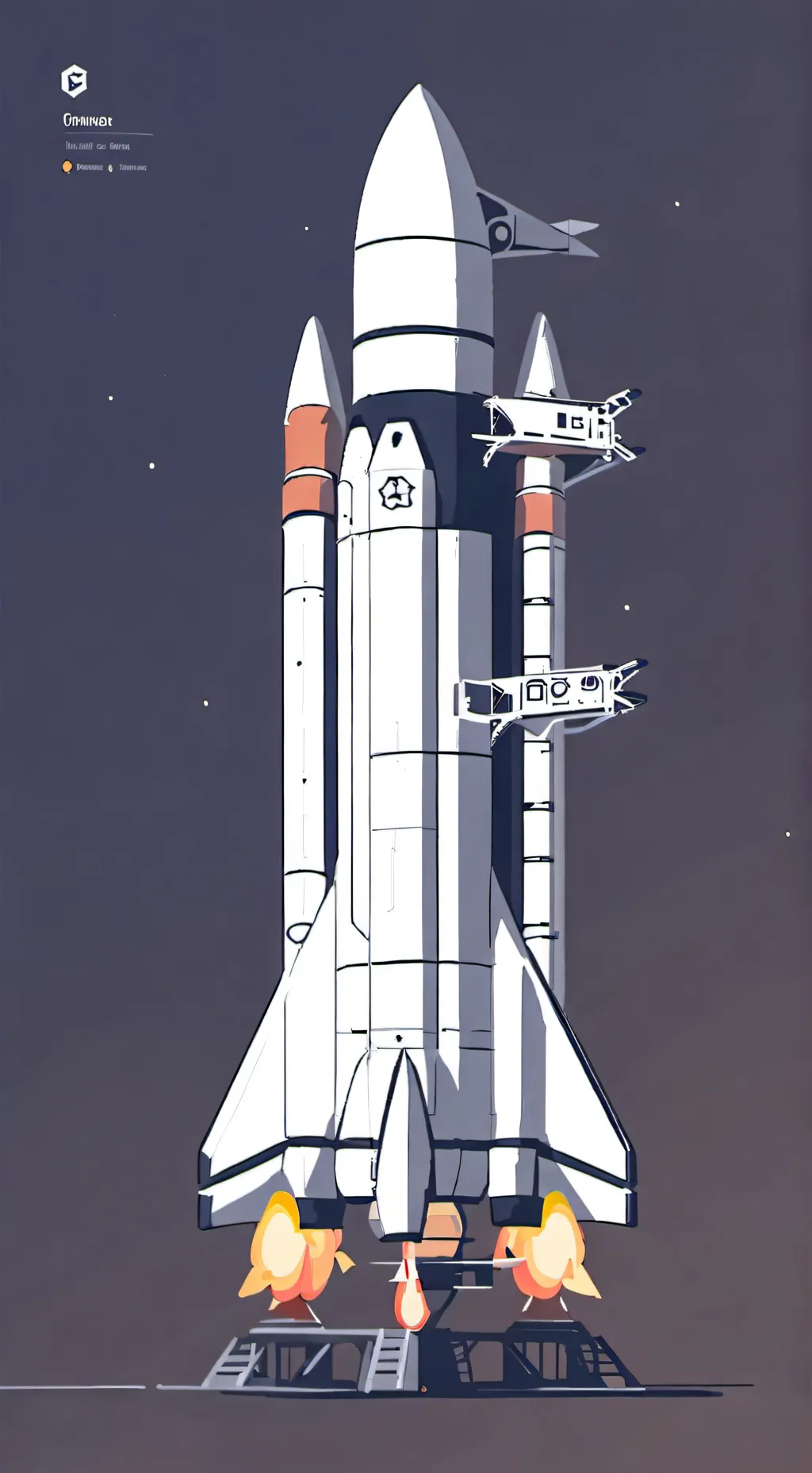 ai character: going to mars background
